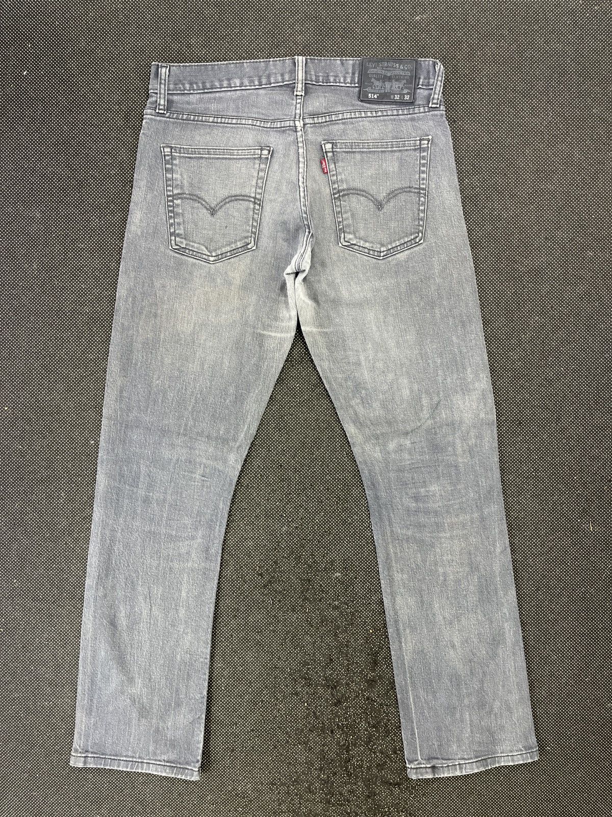 Levi's Vintage Levis 514 Jeans Faded Black Denim 33x32 - J415 Size US 33 - 2 Thumbnail