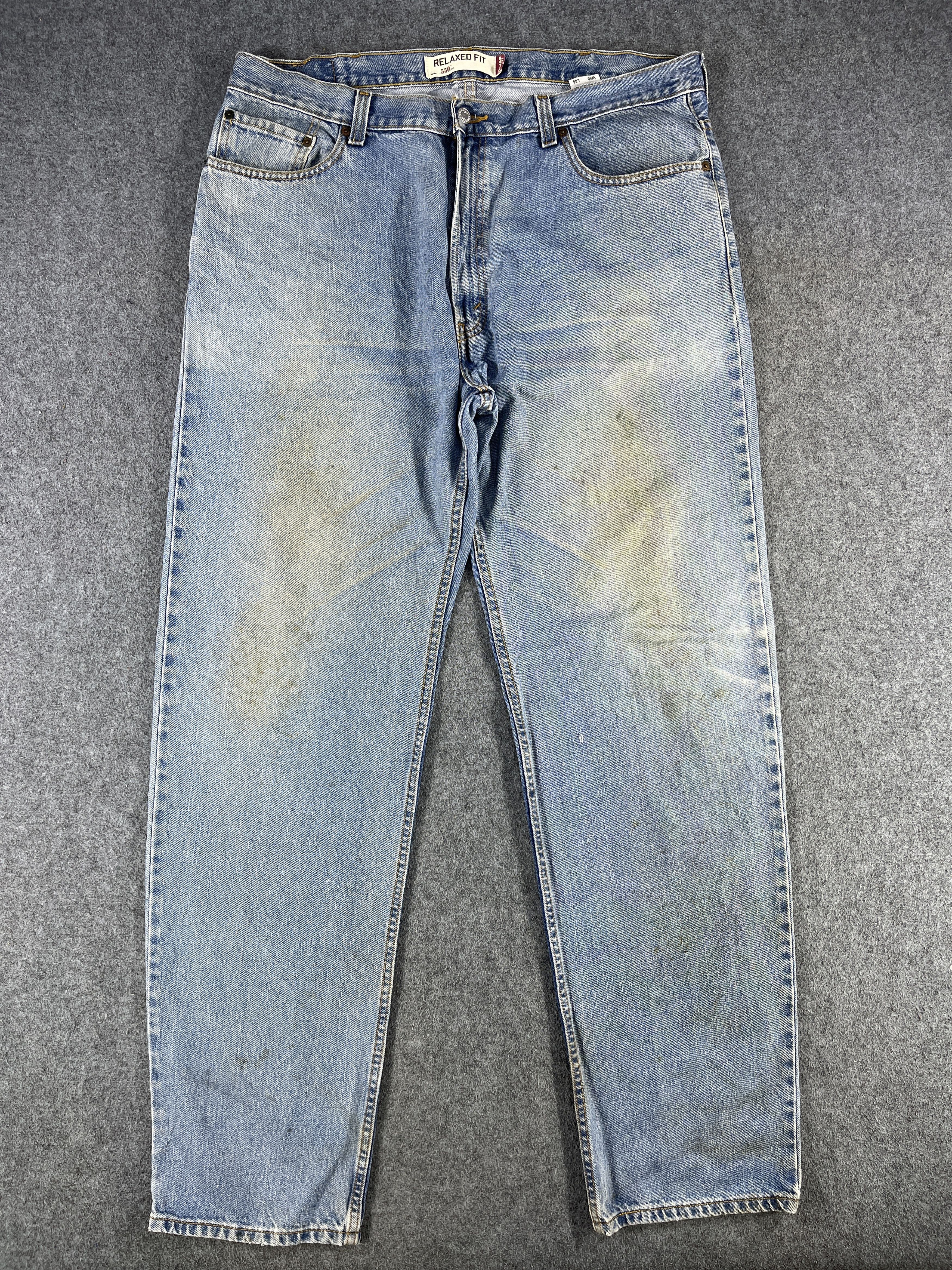 Levi's Dirty Wash Vintage Levis 550 Jeans - J212 Size US 40 / EU 56 - 1 Thumbnail