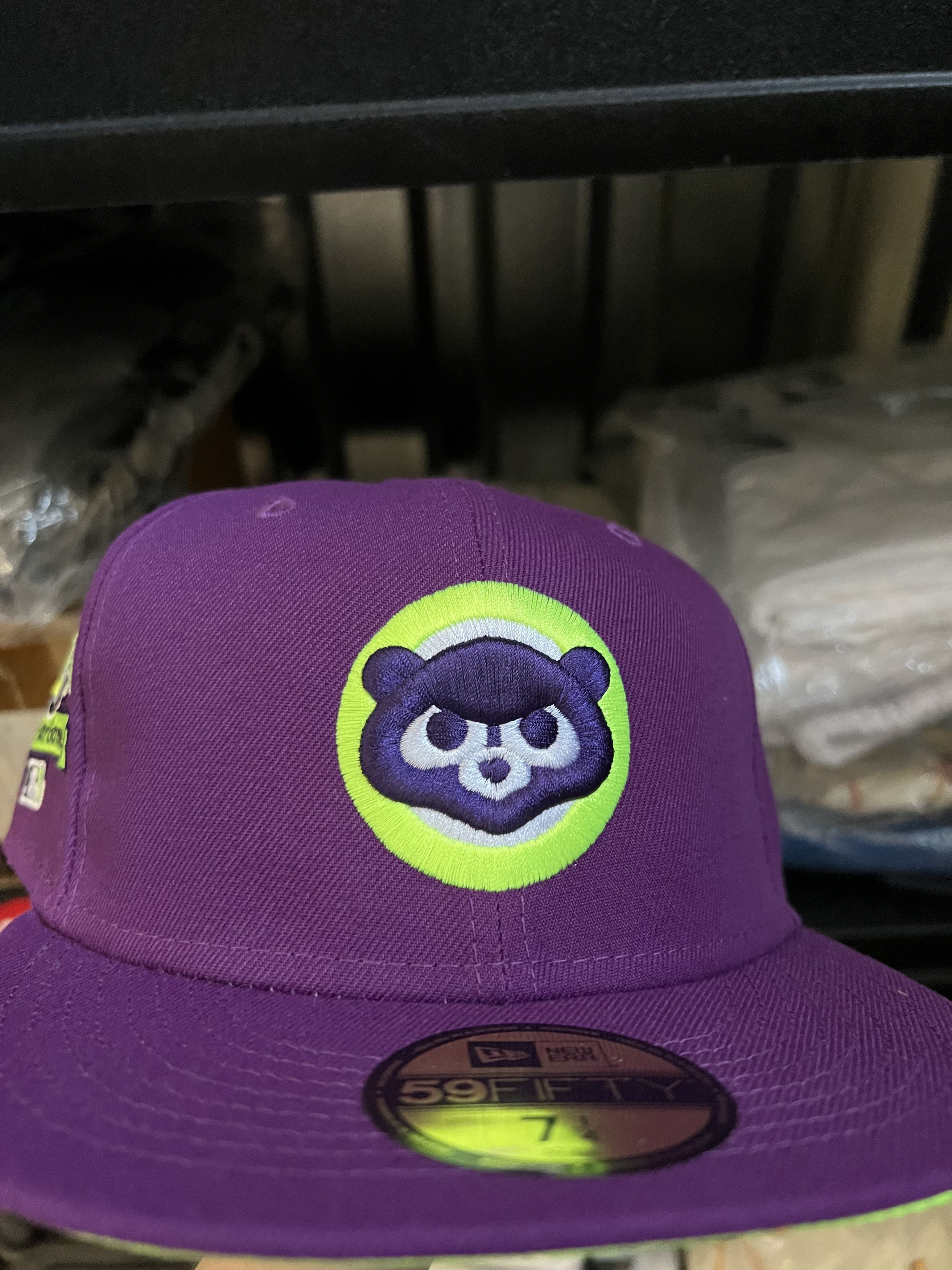 MLB 7 1/2 Topperzstore Exclusive Chicago Cubs Grape Volt Edition Size ONE SIZE - 1 Thumbnail