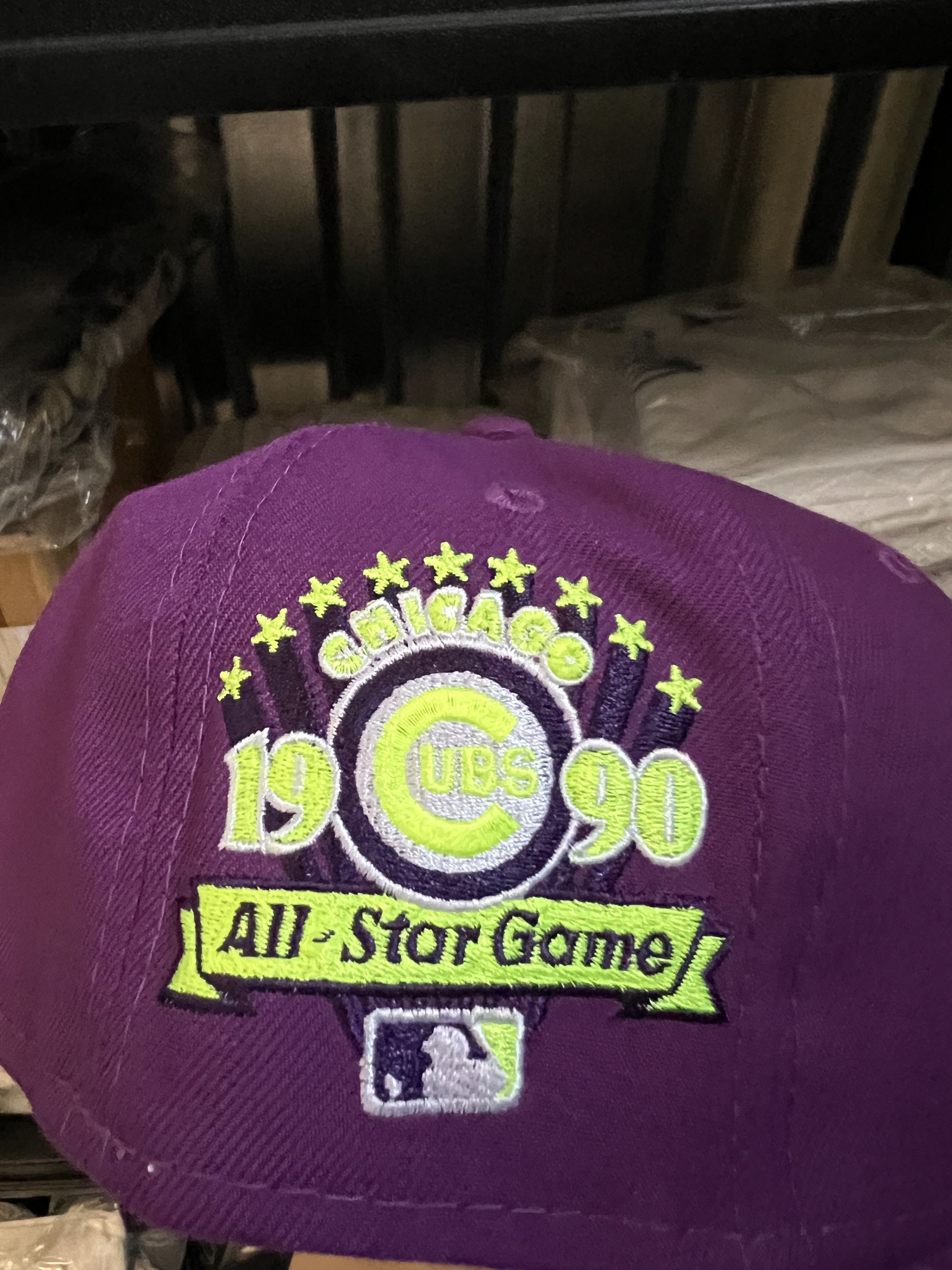 MLB 7 1/2 Topperzstore Exclusive Chicago Cubs Grape Volt Edition Size ONE SIZE - 2 Thumbnail