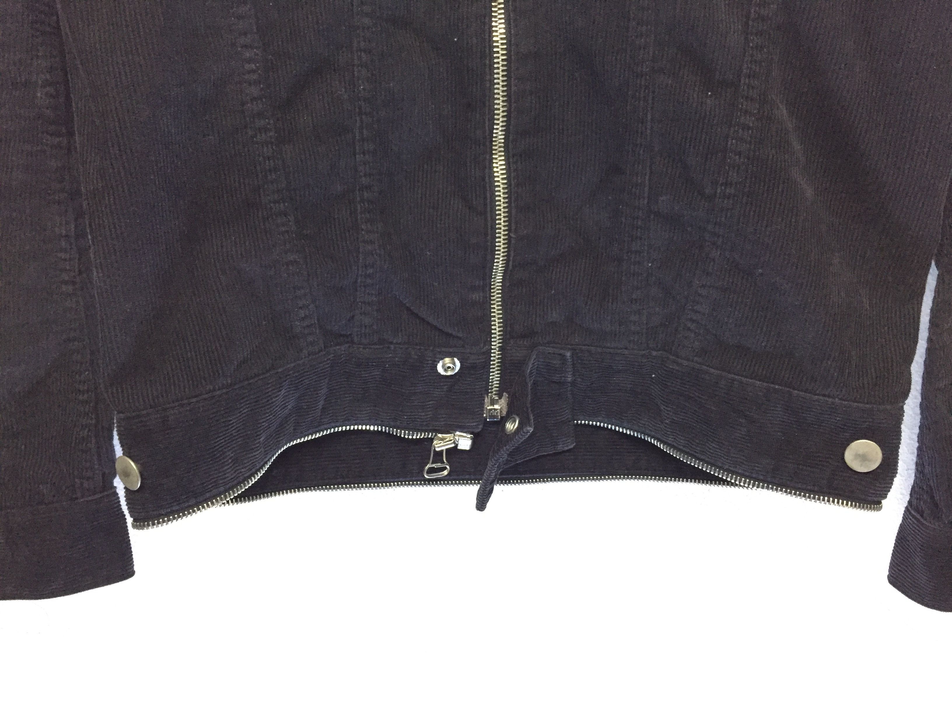 Pledge X Number nine Pledge RIRI hem zipper corduroy jacket Size US XS / EU 42 / 0 - 6 Thumbnail