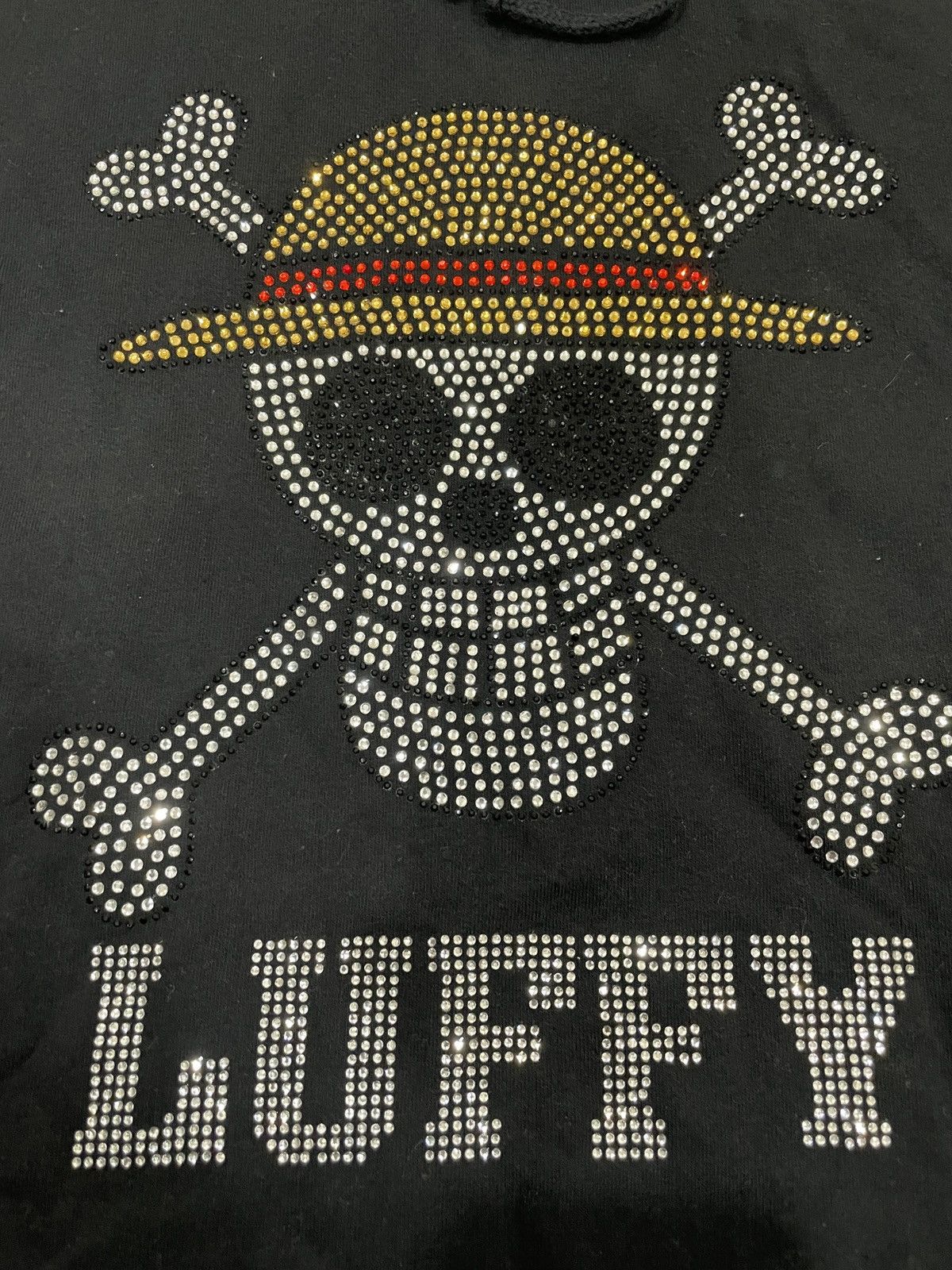 Anime Japanese Anime One Piece Luffy Character Hoodie embroidery Size US M / EU 48-50 / 2 - 1 Thumbnail