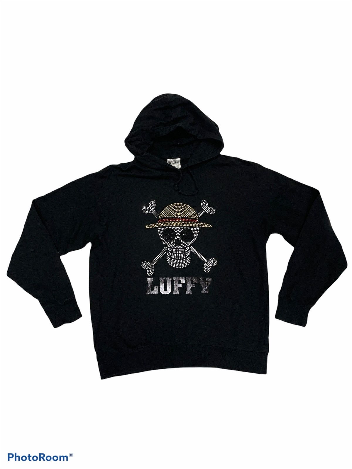 Anime Japanese Anime One Piece Luffy Character Hoodie embroidery Size US M / EU 48-50 / 2 - 2 Thumbnail