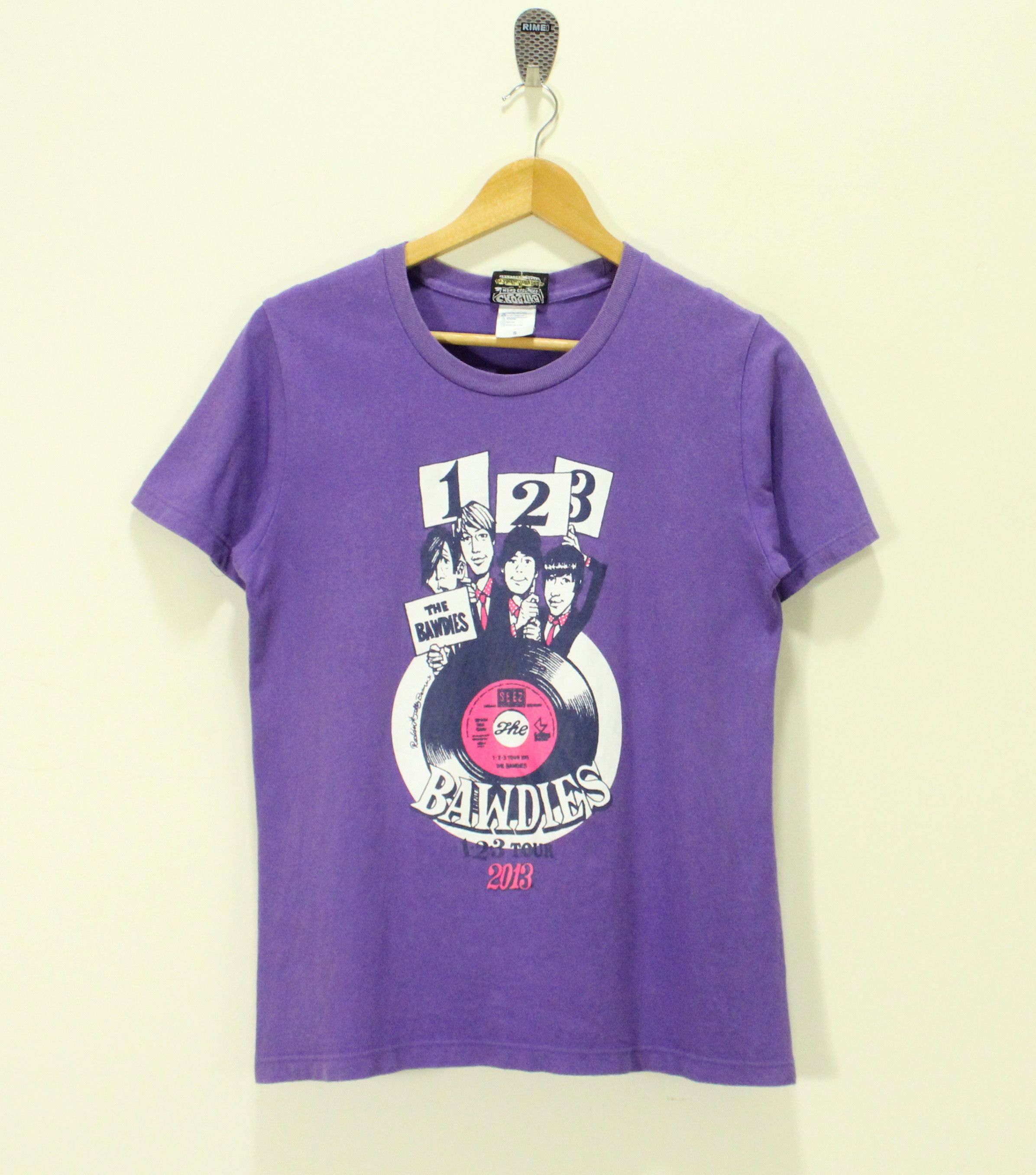 ROCKIN JELLY BEAN T Shirt THE BAWDIES 123 Tour 2013