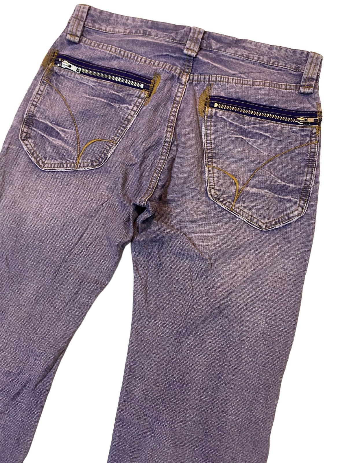 Japanese Brand 🔥Vintage Flare Japanese Back Number Pant Size US 31 - 7 Thumbnail