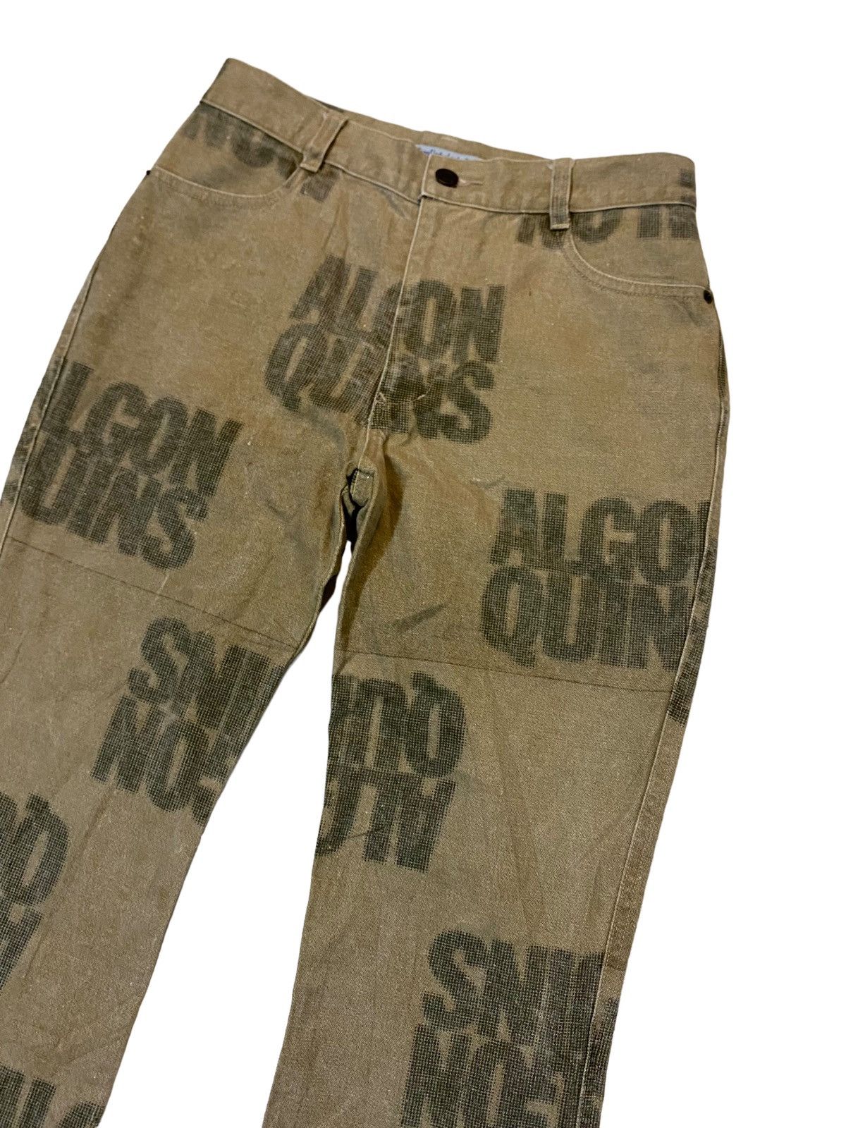 Hysteric Glamour 💥Vintage Flare Algonquin PrintPant Size 28" / US 6 / IT 42 - 3 Thumbnail