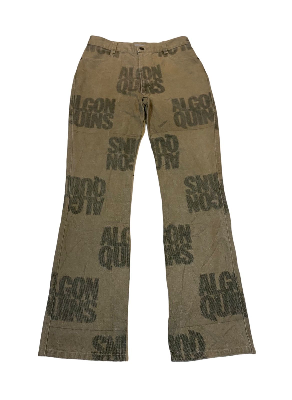Hysteric Glamour 💥Vintage Flare Algonquin PrintPant Size 28" / US 6 / IT 42 - 2 Thumbnail