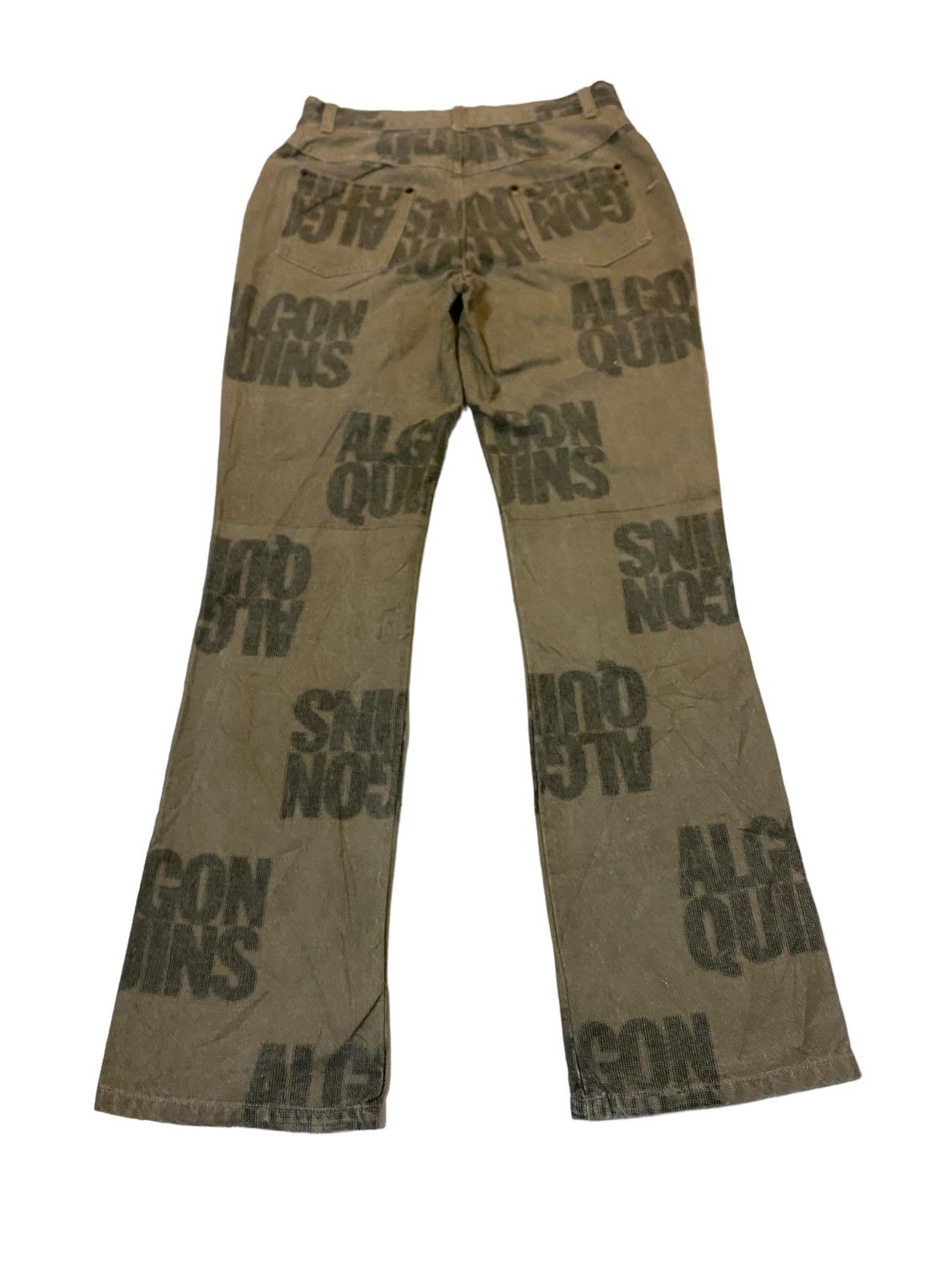 Hysteric Glamour 💥Vintage Flare Algonquin PrintPant Size 28" / US 6 / IT 42 - 4 Thumbnail