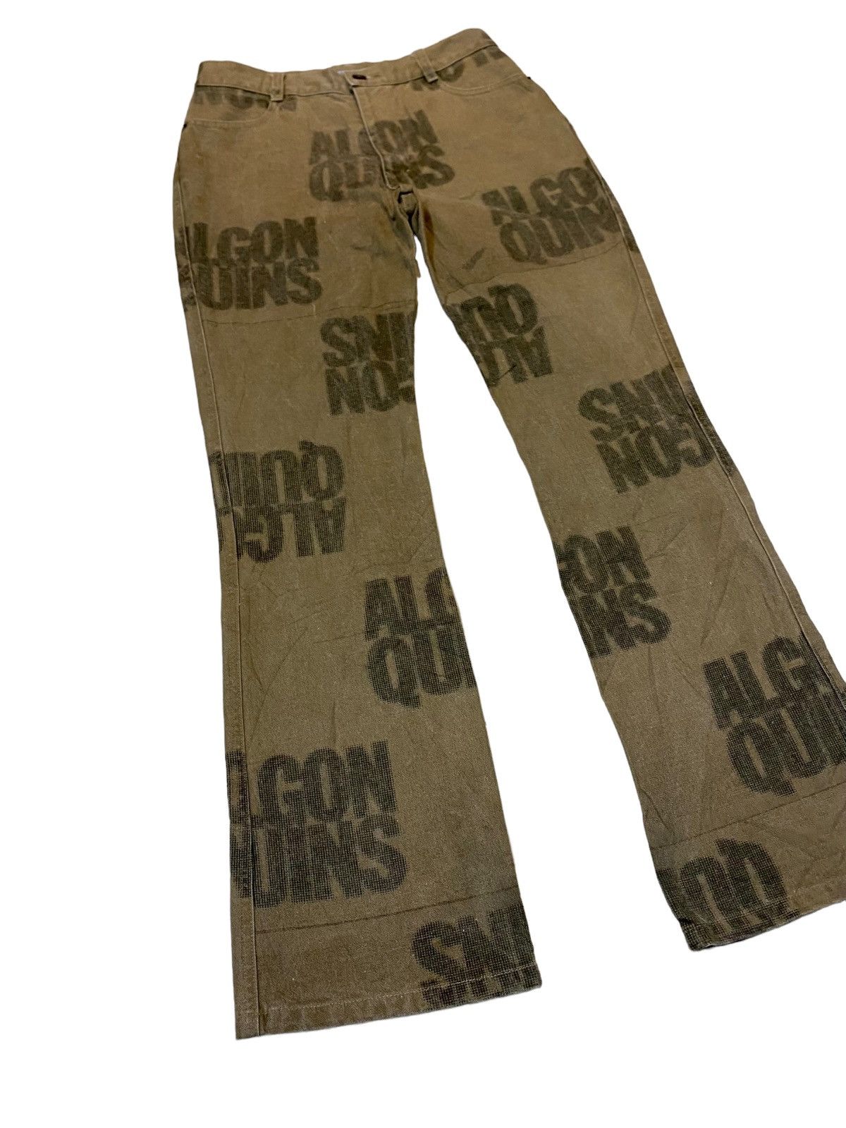 Hysteric Glamour 💥Vintage Flare Algonquin PrintPant Size 28" / US 6 / IT 42 - 1 Thumbnail