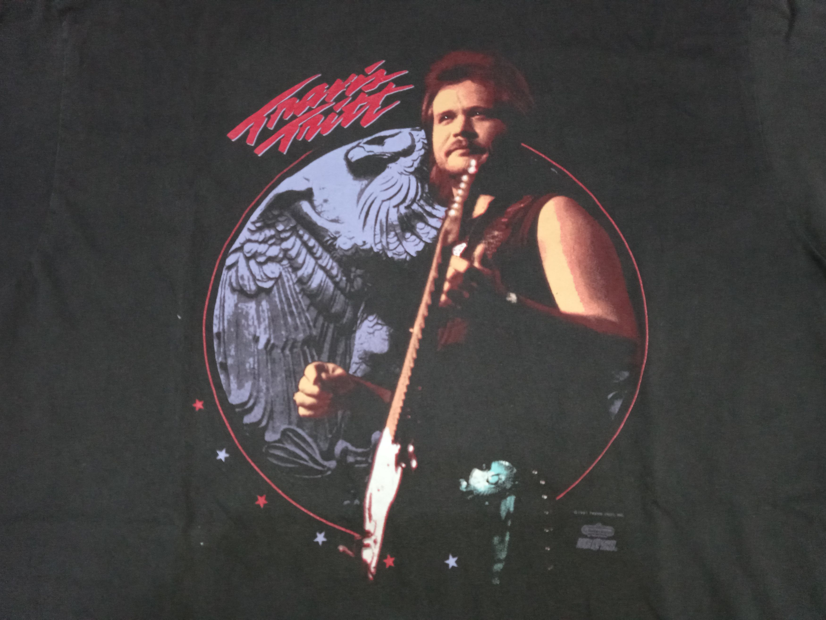 Band Tees × Vintage Vintage Travis Tritt 1991 Slasher T Shirt Size US L / EU 52-54 / 3 - 4 Thumbnail