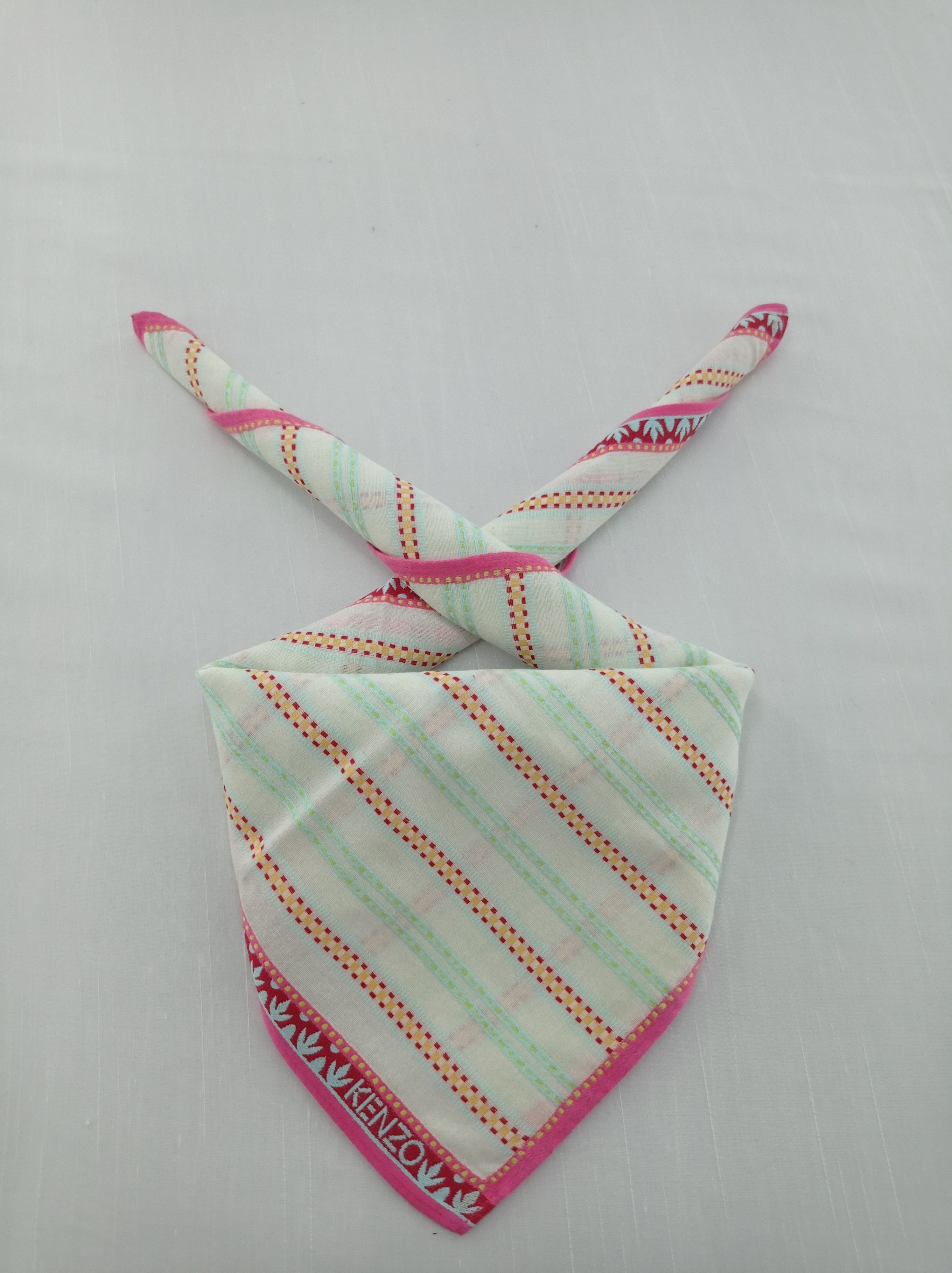 Kenzo × Vintage Kenzo Handkerchief / Neckwear / Bandana Size ONE SIZE - 1 Thumbnail