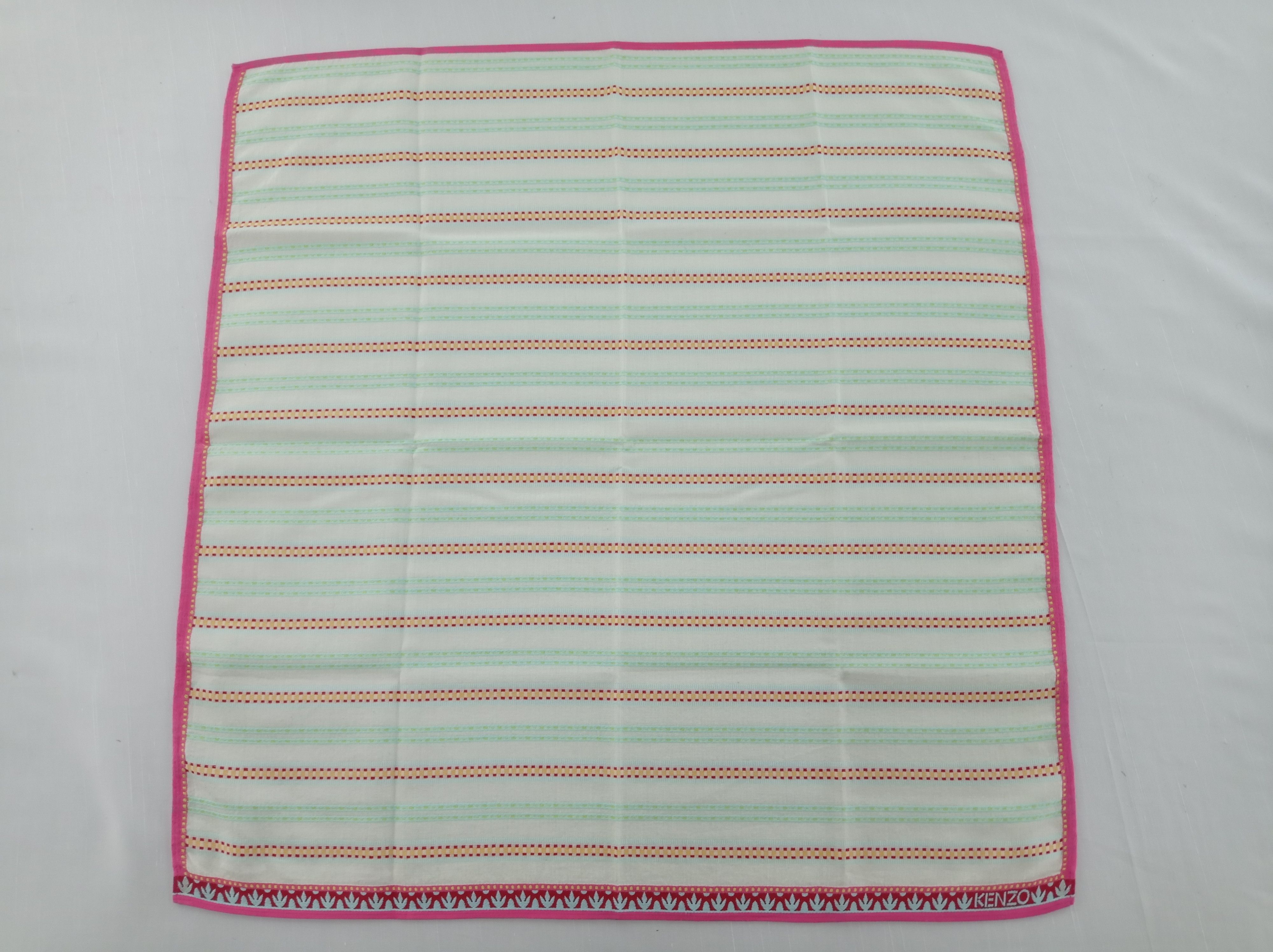 Kenzo × Vintage Kenzo Handkerchief / Neckwear / Bandana Size ONE SIZE - 3 Thumbnail