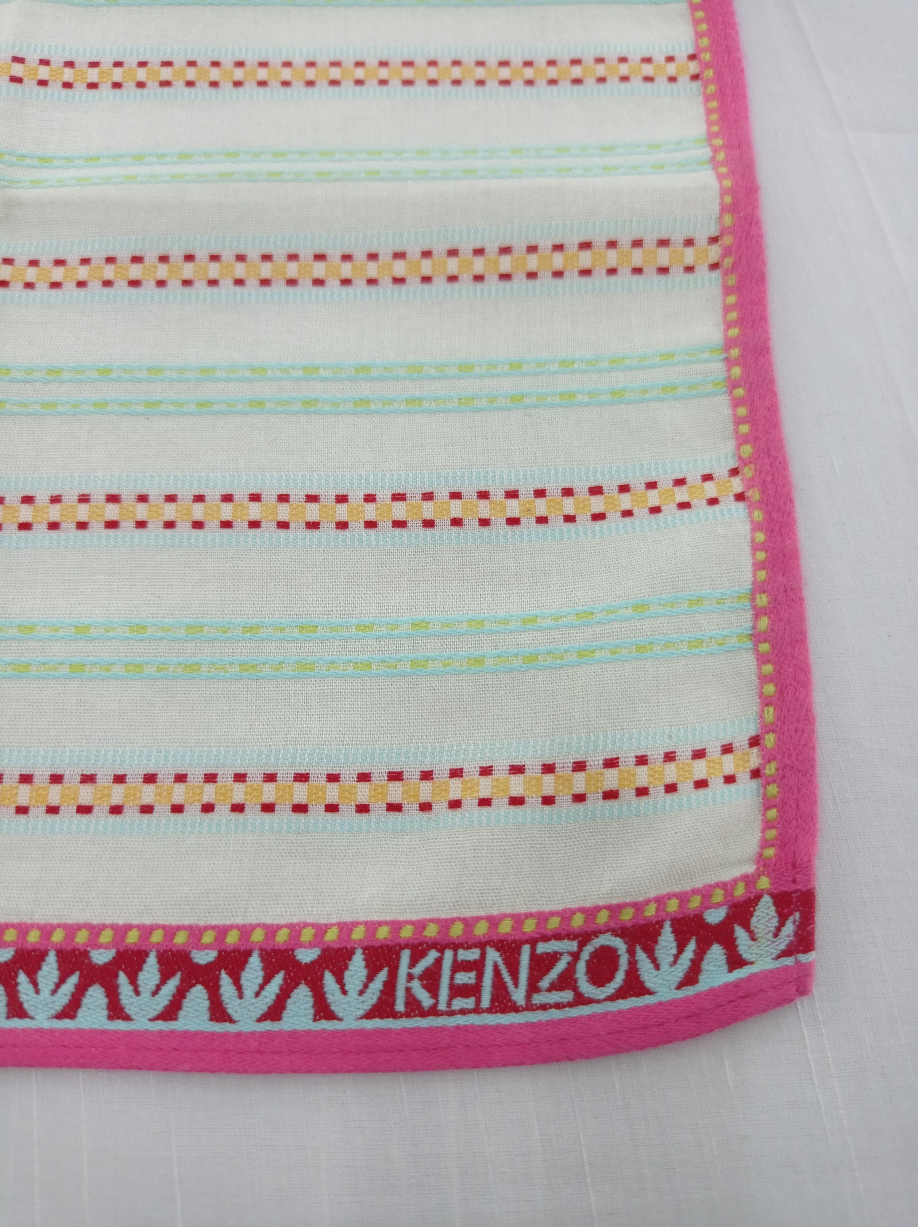 Kenzo × Vintage Kenzo Handkerchief / Neckwear / Bandana Size ONE SIZE - 4 Thumbnail