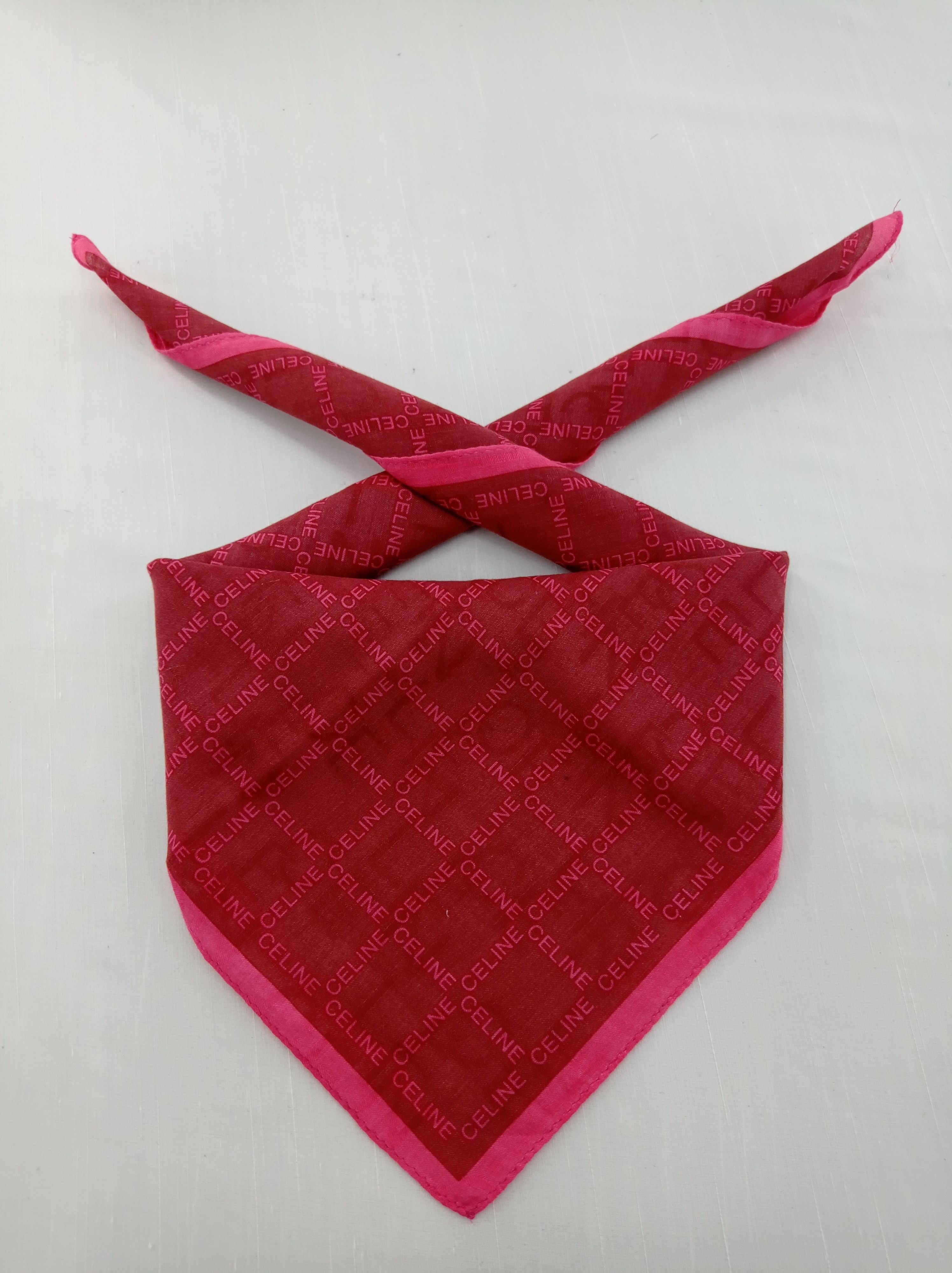 Celine × Vintage Celine Handkerchief / Neckwear / Bandana Size ONE SIZE - 1 Thumbnail