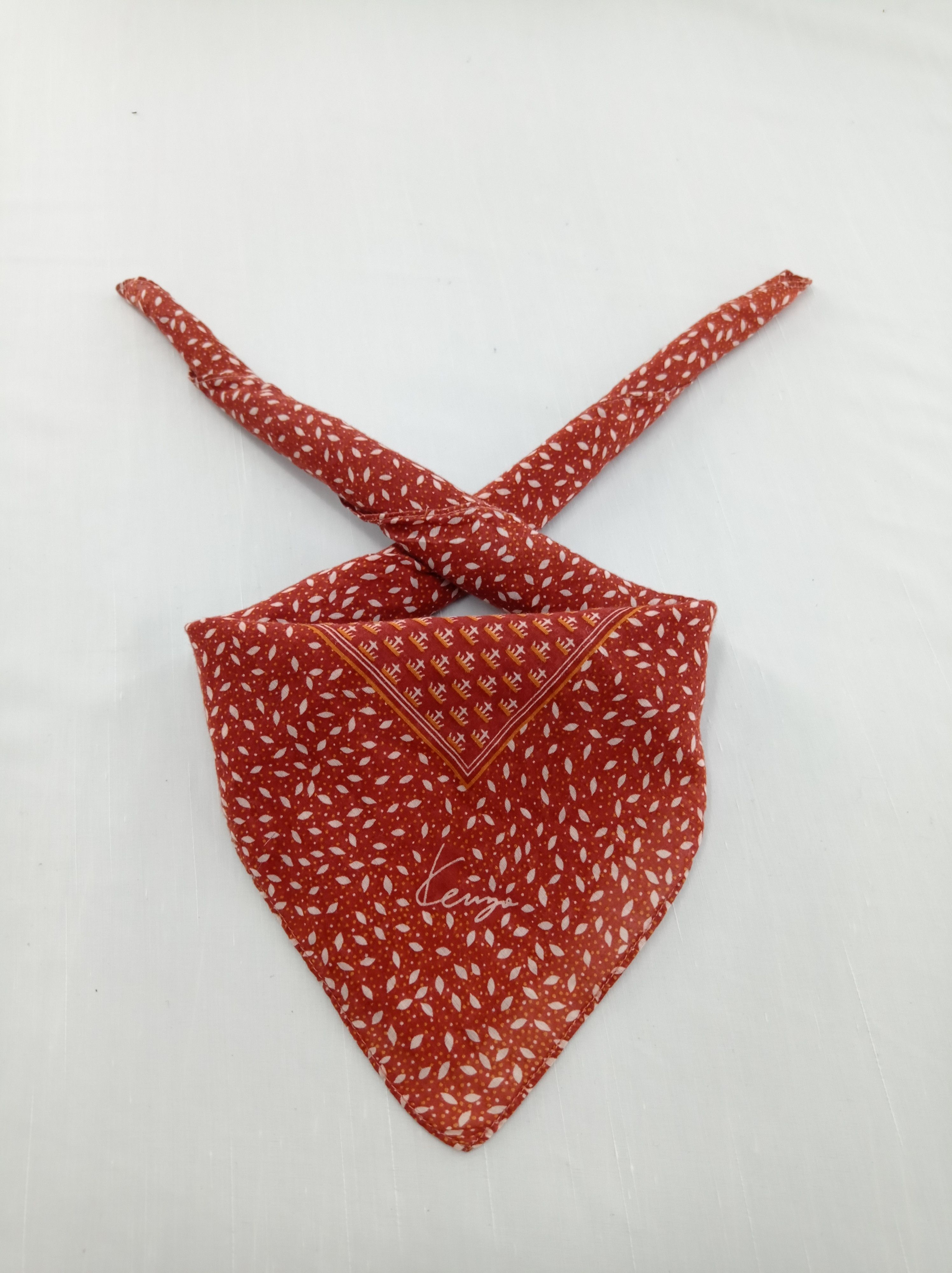 Kenzo × Vintage Kenzo Handkerchief / Neckwear / Bandana Size ONE SIZE - 1 Thumbnail