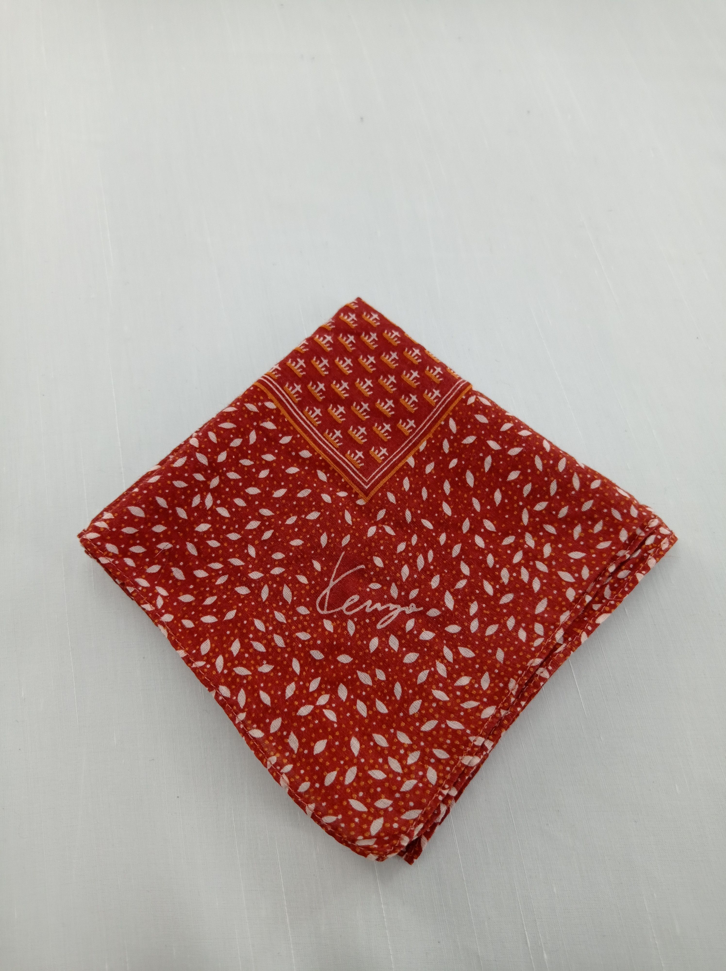 Kenzo × Vintage Kenzo Handkerchief / Neckwear / Bandana Size ONE SIZE - 2 Thumbnail
