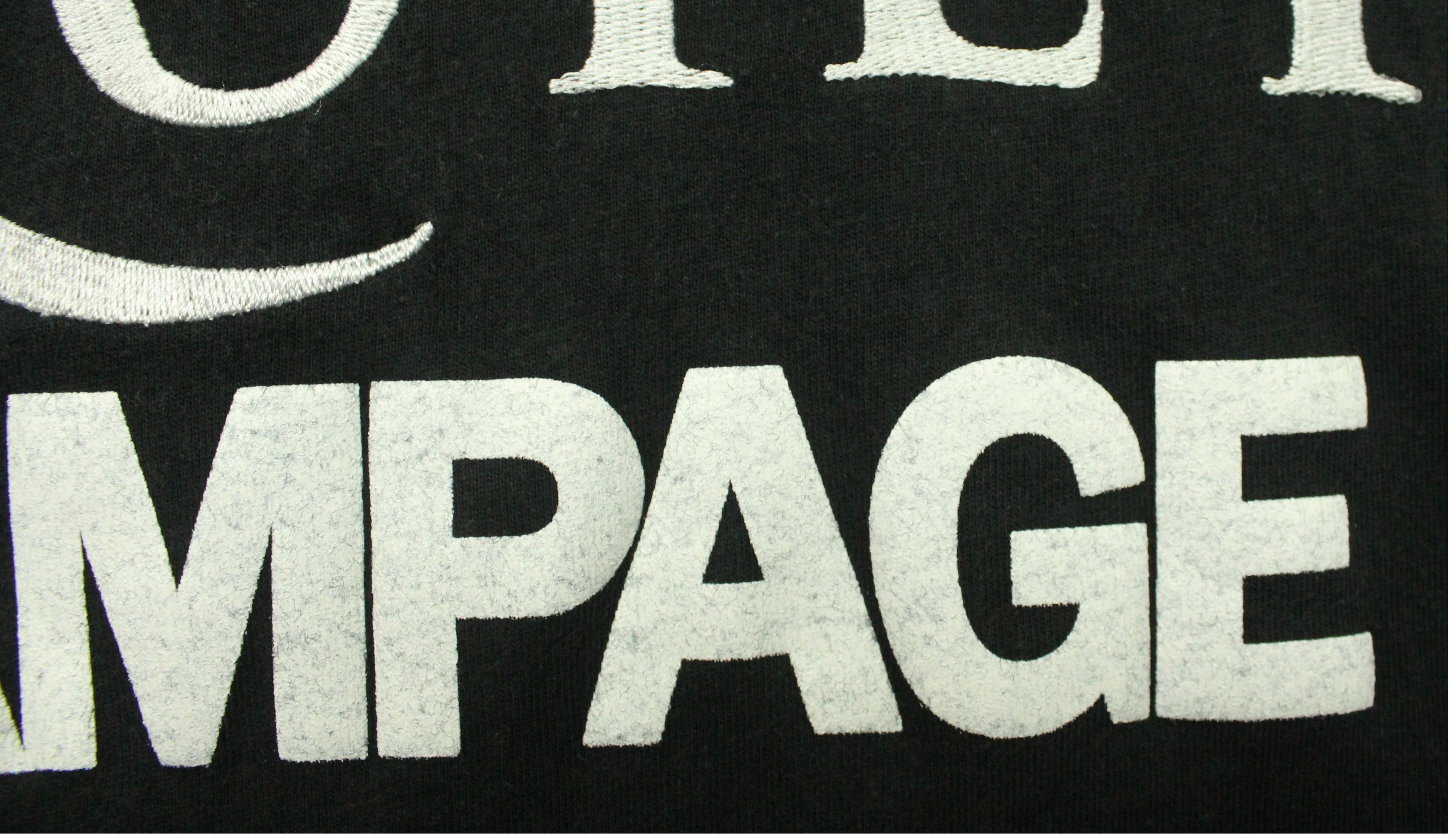 Band Tees × Japanese Brand × izzue IZZUE T Shirt Printed Embroidered Motif Black Flag Nirvana Size US L / EU 52-54 / 3 - 8 Thumbnail
