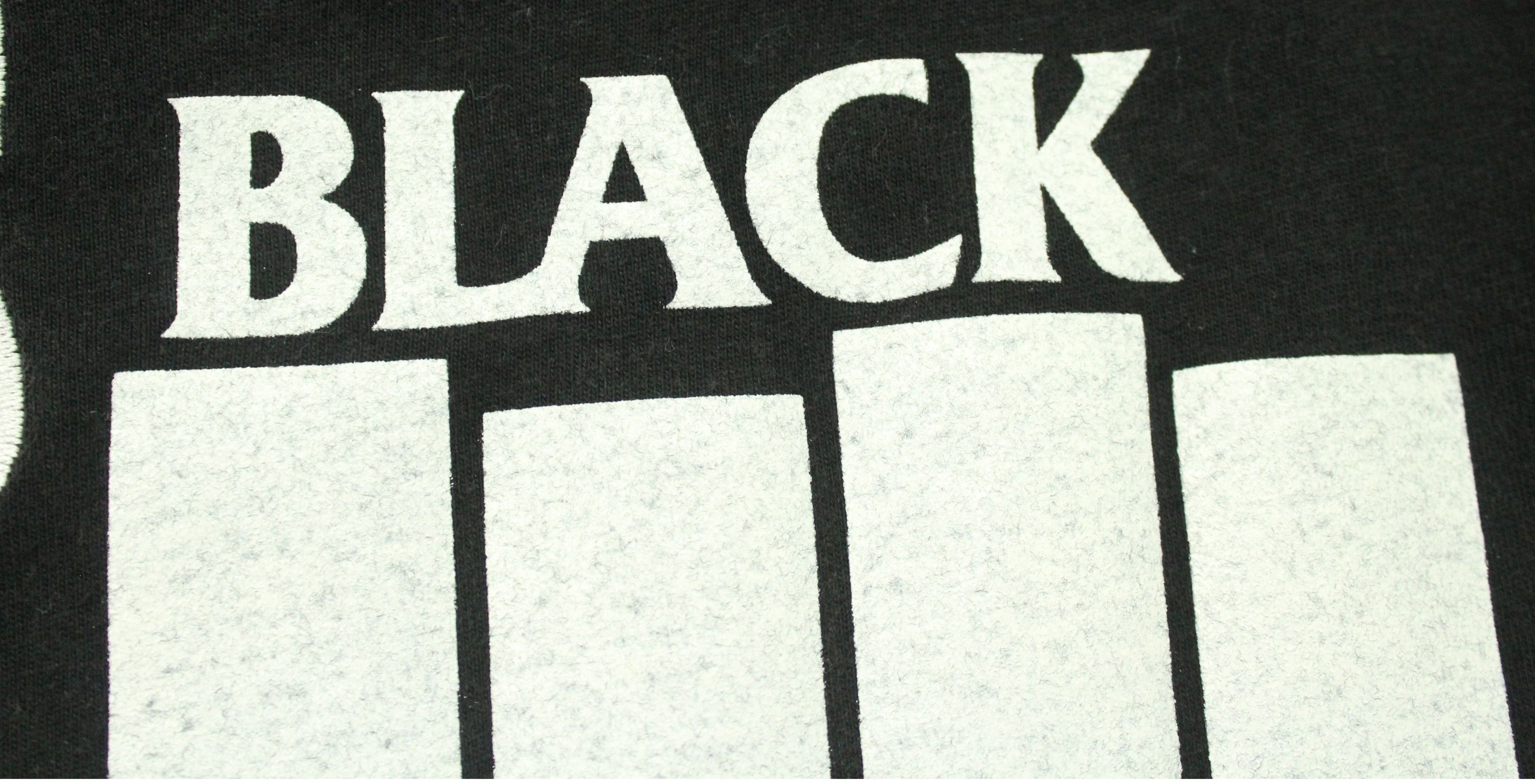 Band Tees × Japanese Brand × izzue IZZUE T Shirt Printed Embroidered Motif Black Flag Nirvana Size US L / EU 52-54 / 3 - 9 Thumbnail