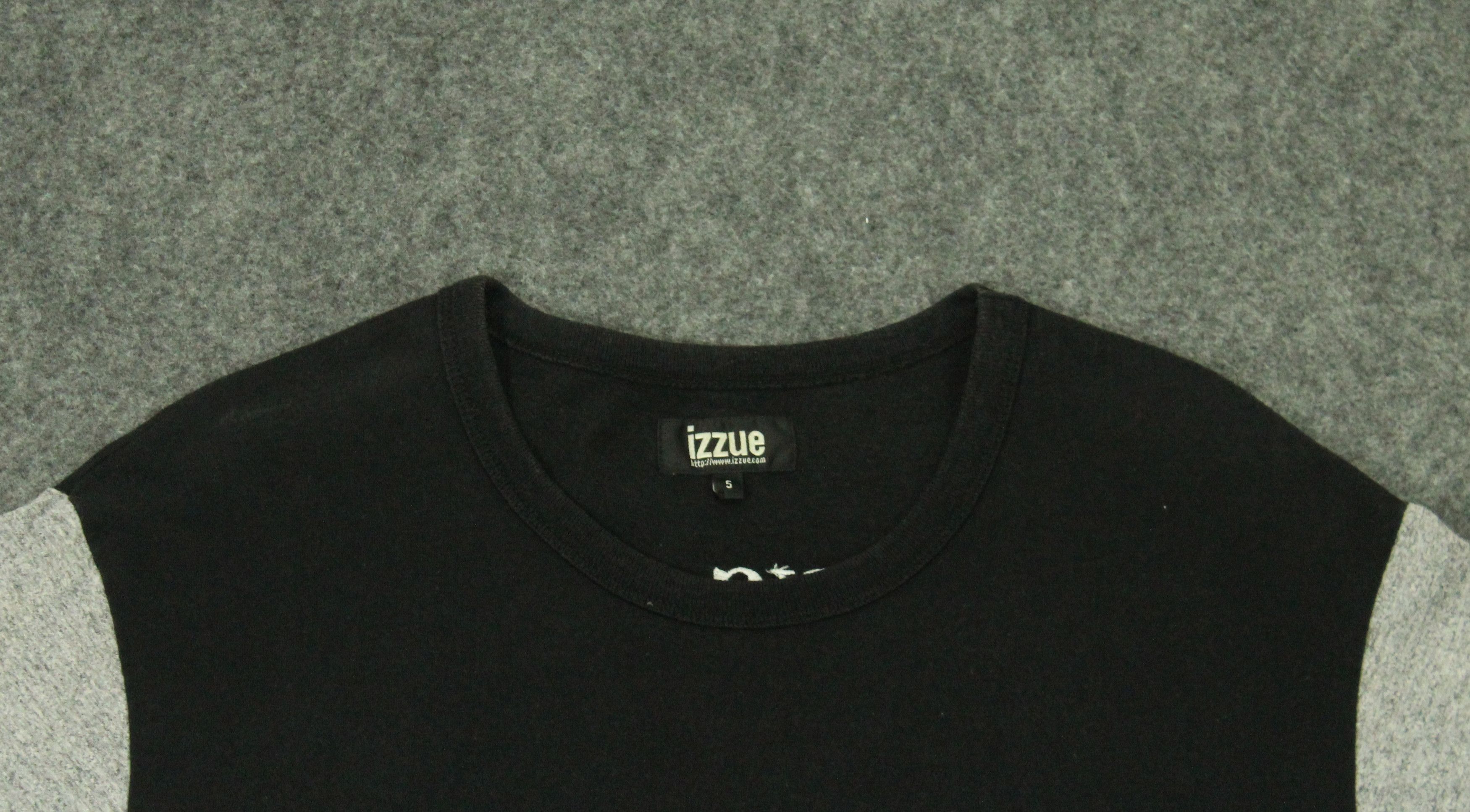 Band Tees × Japanese Brand × izzue IZZUE T Shirt Printed Embroidered Motif Black Flag Nirvana Size US L / EU 52-54 / 3 - 20 Thumbnail