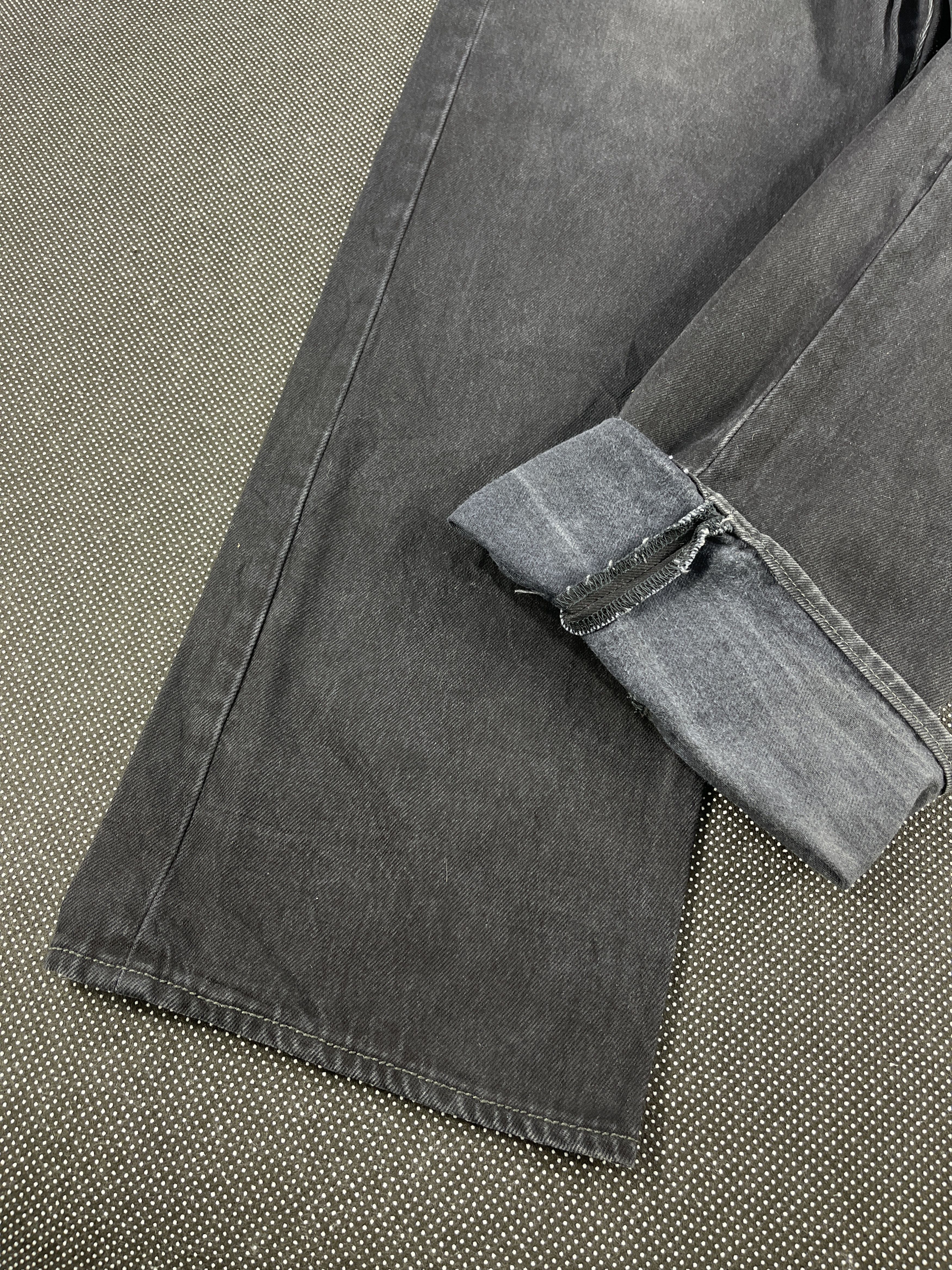 Levi's × Vintage Vintage Levis 501 Jeans Black Denim - J019 Size US 44 / EU 60 - 5 Thumbnail