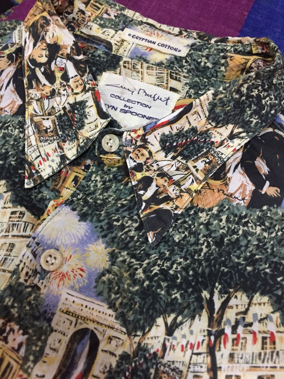 Reyn Spooner REYN SPOONER X GUY BULUT COLLECTION EGYPTIAN COTTON POP-ART Size US L / EU 52-54 / 3 - 2 Thumbnail