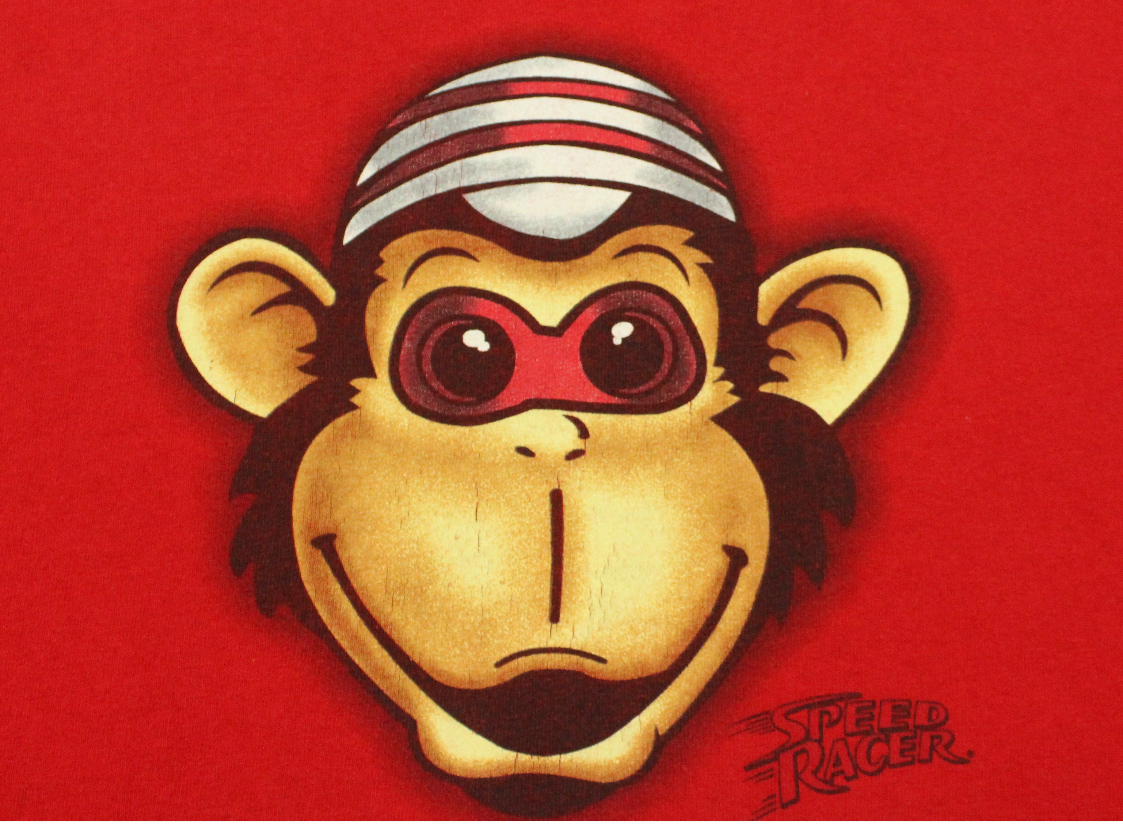 Vintage Vintage SPEED RACER T Shirt Chimpanzee Chim Chim Size US L / EU 52-54 / 3 - 5 Thumbnail