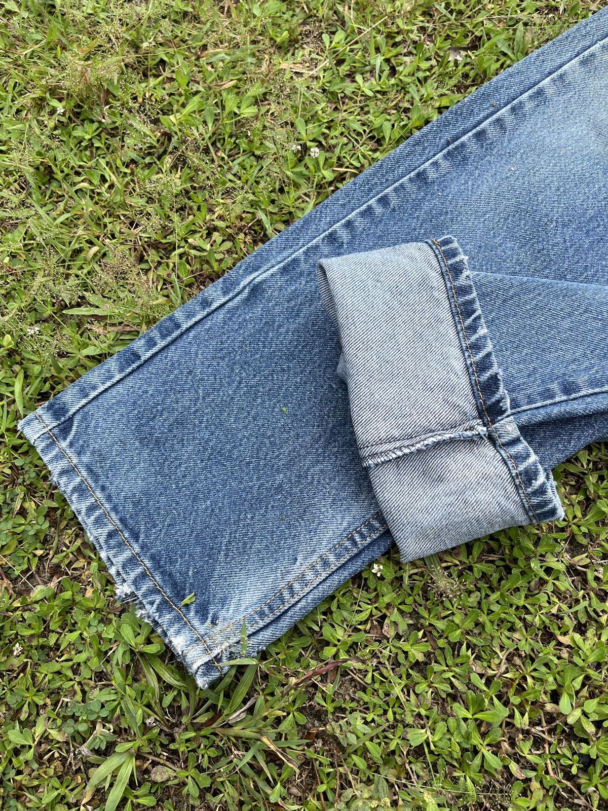 Levi's Vintage Levis 505 Stone Wash Jeans - J030 Size US 32 / EU 48 - 10 Thumbnail