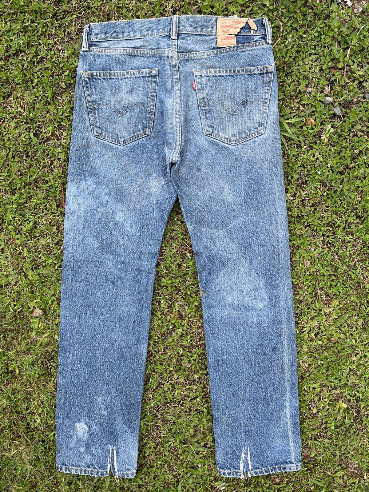 Levi's Vintage Levis 505 Stone Wash Jeans - J030 Size US 32 / EU 48 - 2 Thumbnail