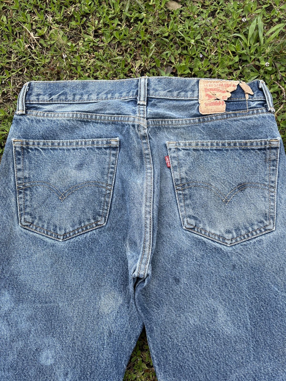 Levi's Vintage Levis 505 Stone Wash Jeans - J030 Size US 32 / EU 48 - 4 Thumbnail