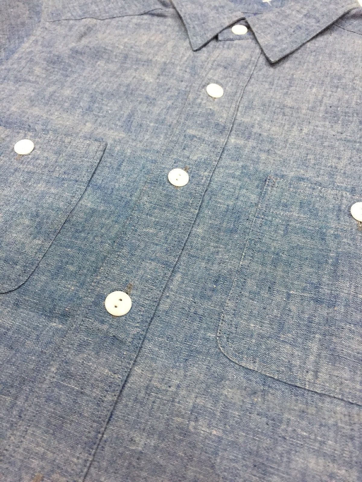 Beams Plus Beams Plus 10th Anniversary 2006 Chambray workers union made Size US XXS / EU 40 - 8 Thumbnail