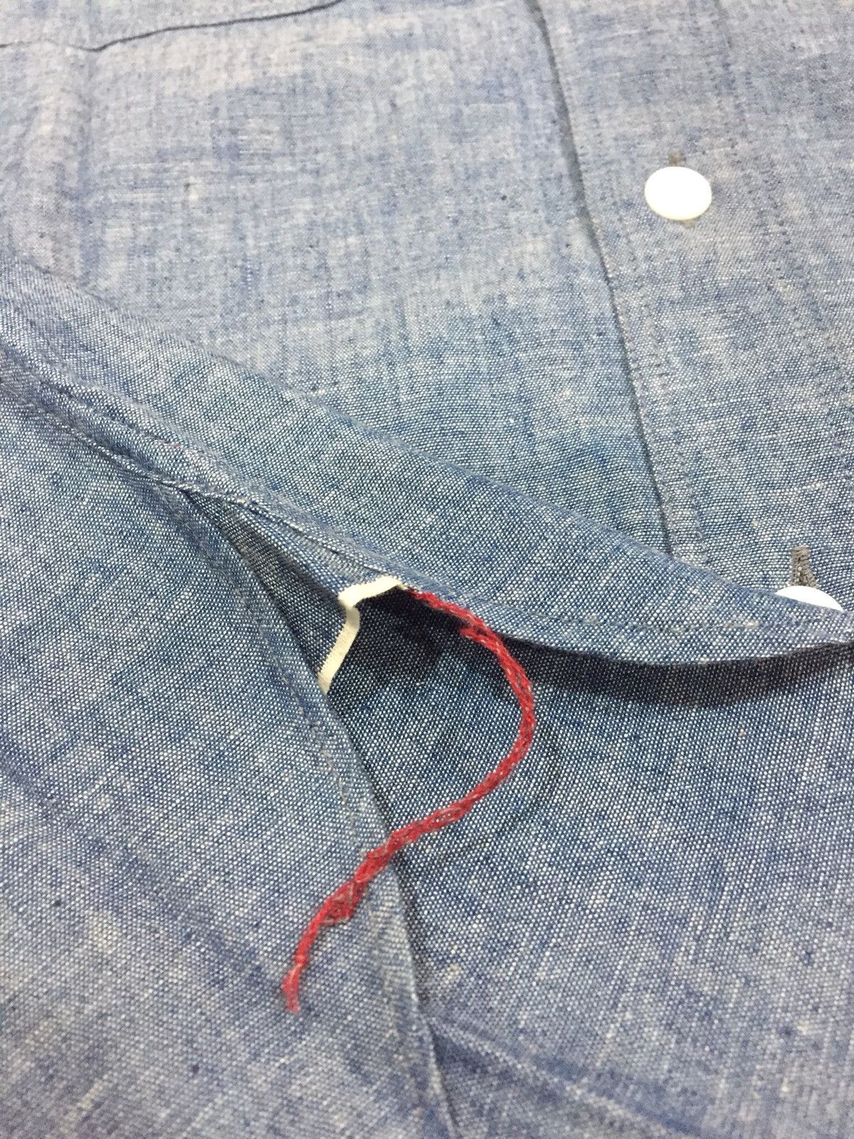 Beams Plus Beams Plus 10th Anniversary 2006 Chambray workers union made Size US XXS / EU 40 - 6 Thumbnail