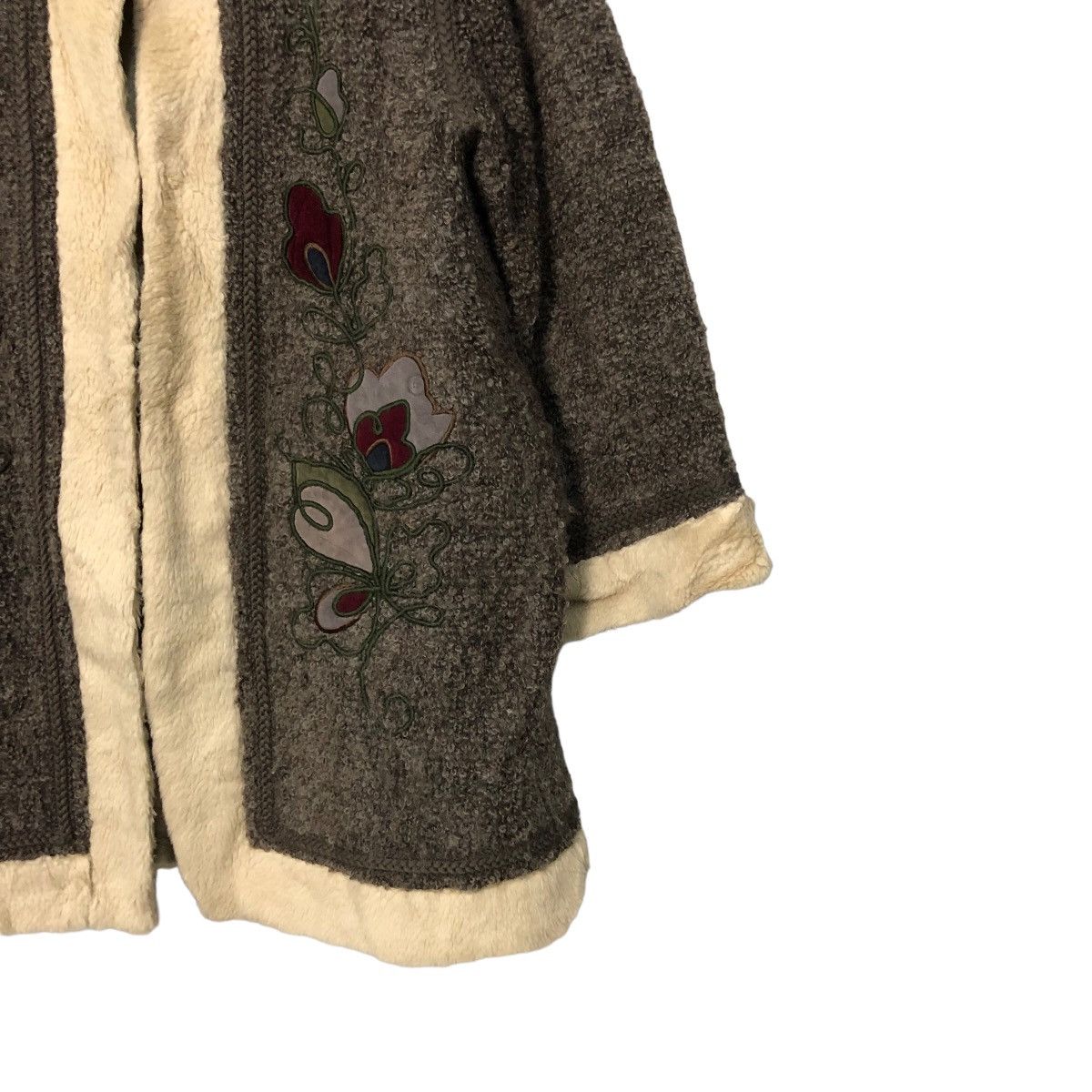 Japanese Brand Vintage Bonaaru Sherpa Coat Jacket Size S / US 4 / IT 40 - 2 Thumbnail