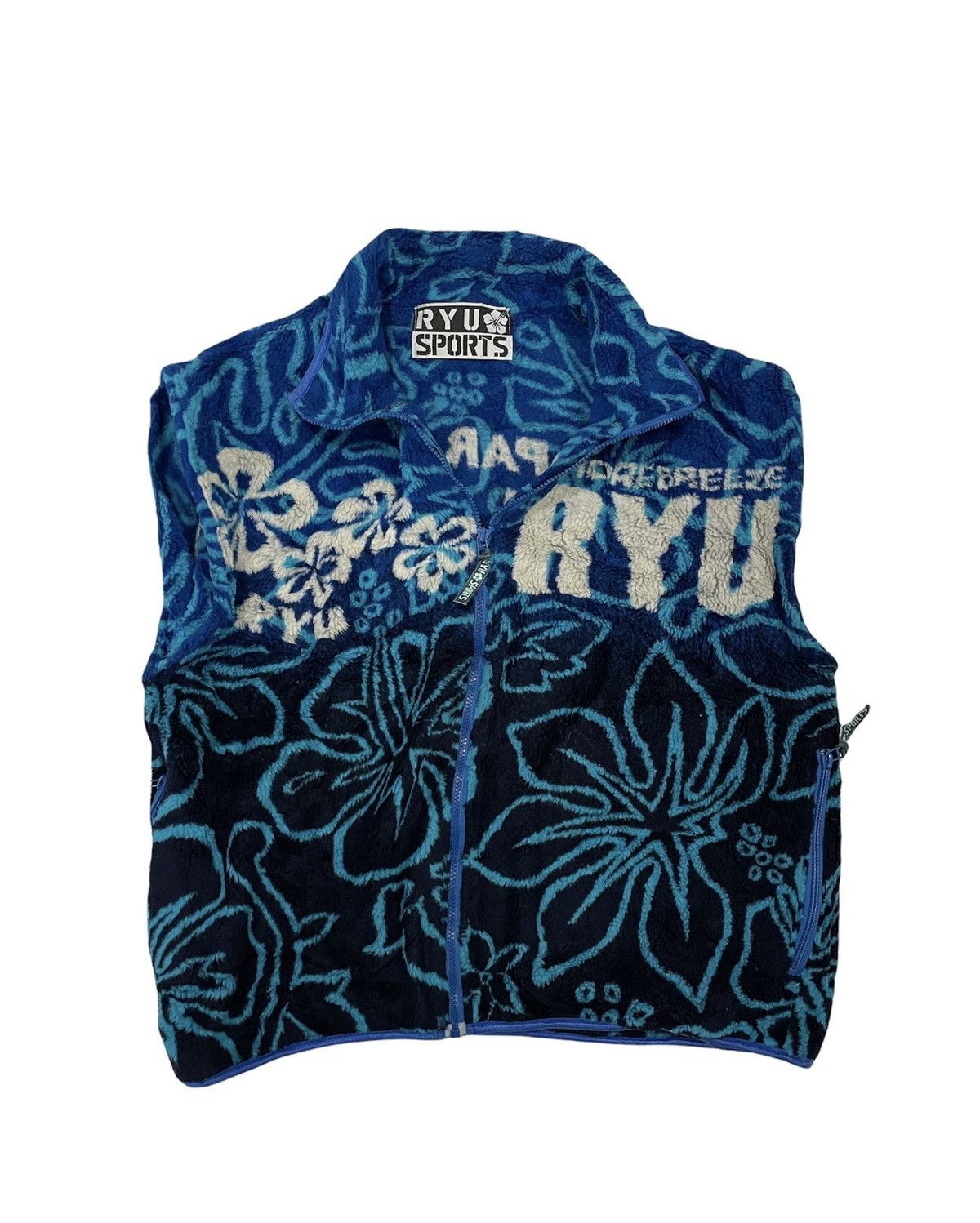 Vintage Snow paradise RYU SPORTS Shore Breeze Vintage big logo mens Size US XL / EU 56 / 4 - 2 Thumbnail
