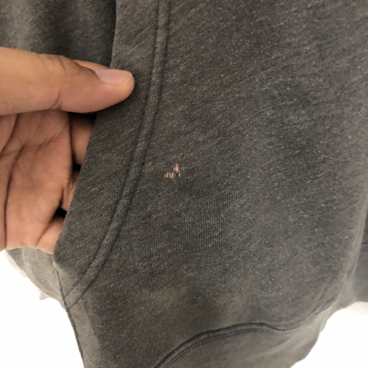 Vintage Gap Spell Out Big Logo Faded Black Hoodie Sweatshirt