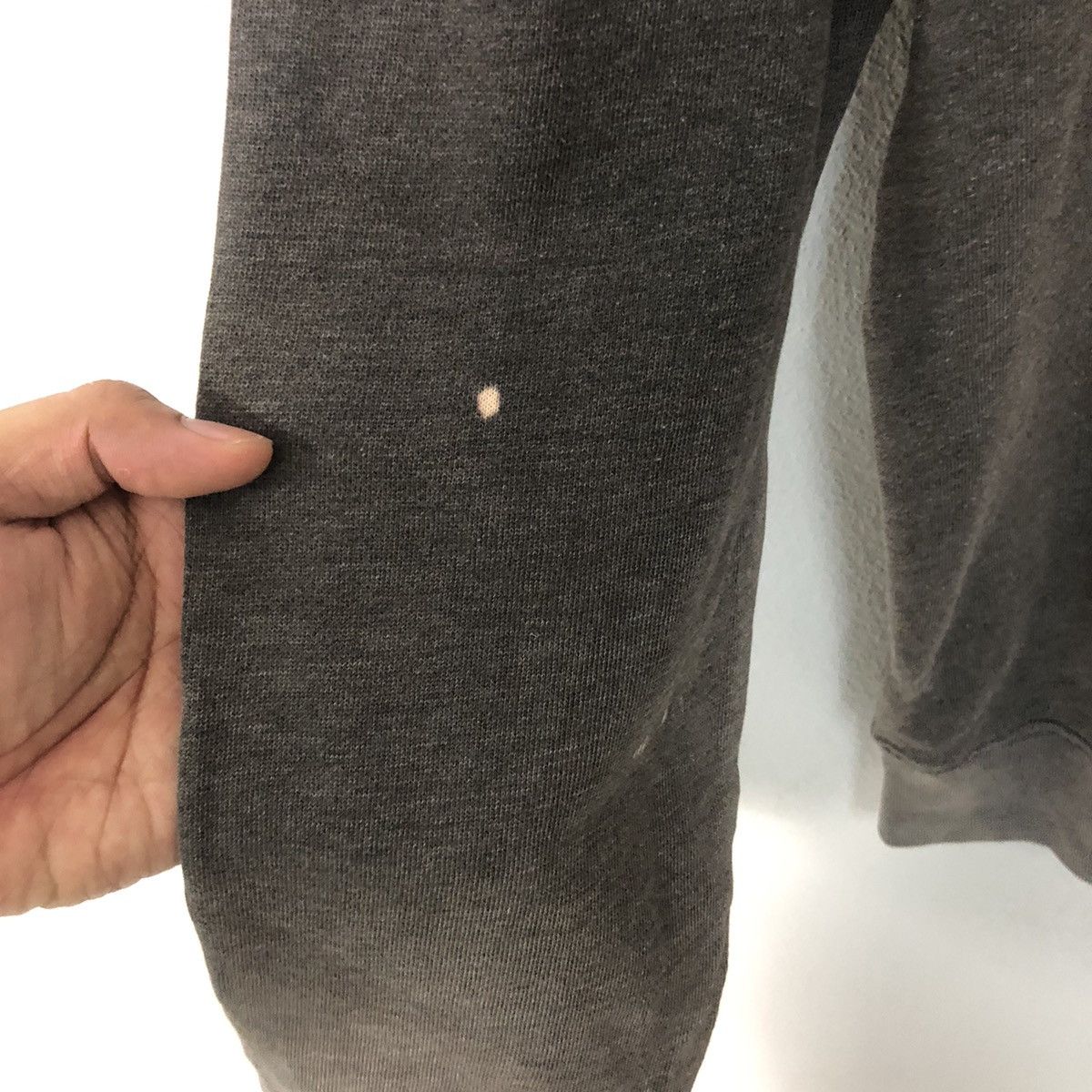 Vintage Gap Spell Out Big Logo Faded Black Hoodie Sweatshirt
