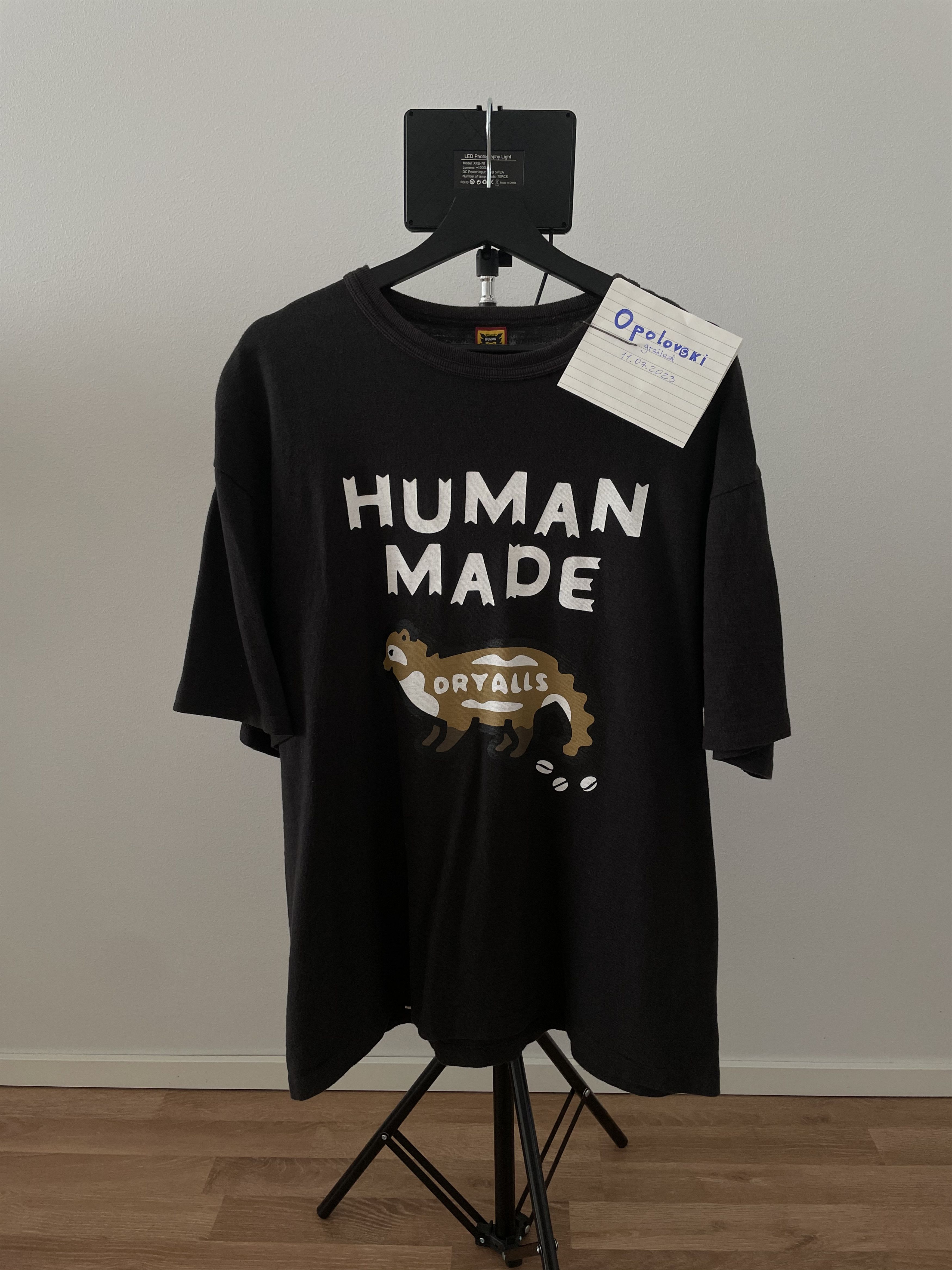 Human Made T Shirt Black | Grailed