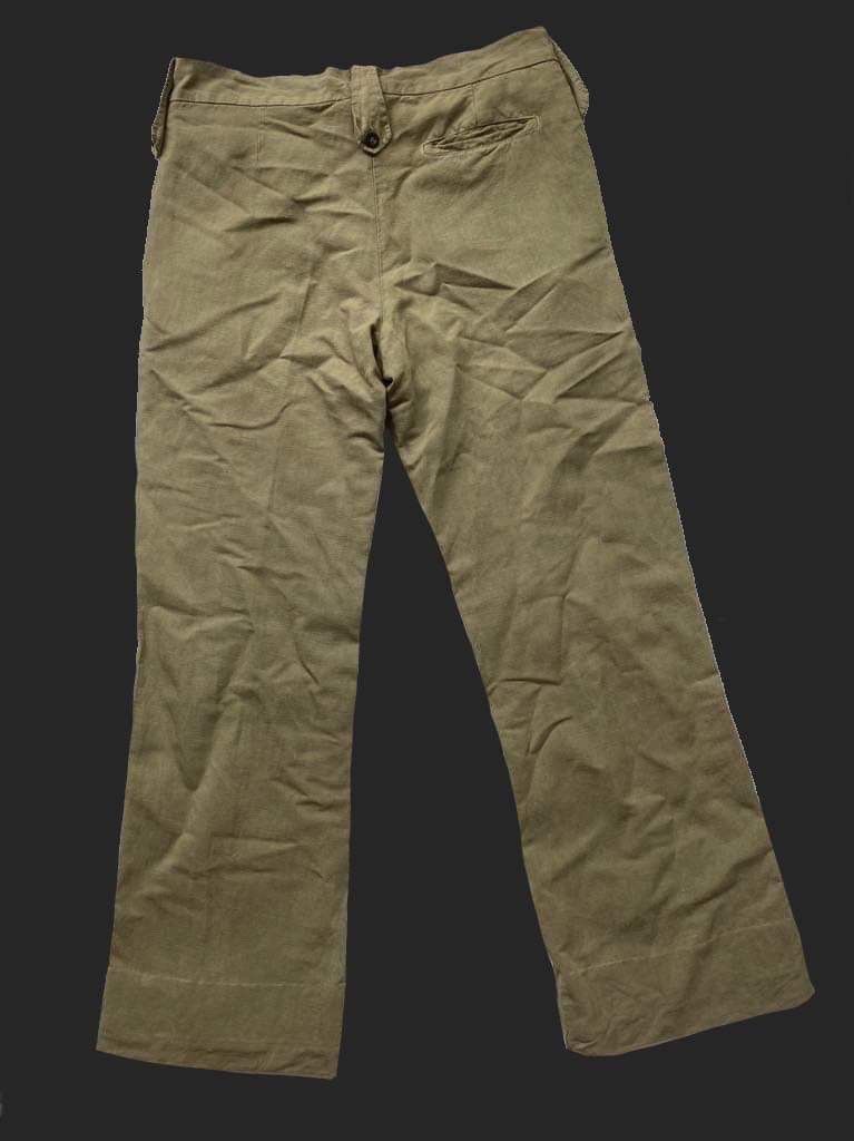Maison Margiela SS04 Anatomic Linin/Rayon pants size 46 Size US 32 / EU 48 - 2 Thumbnail