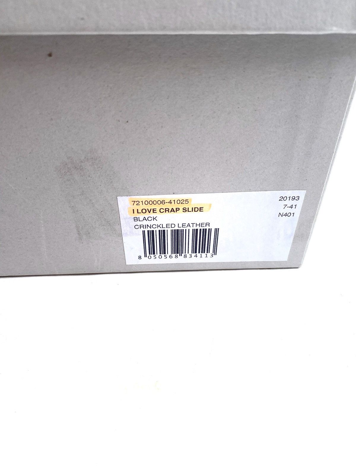 Vivienne Westwood VW I Love Crap Slide Size US 9 / EU 42 - 5 Thumbnail