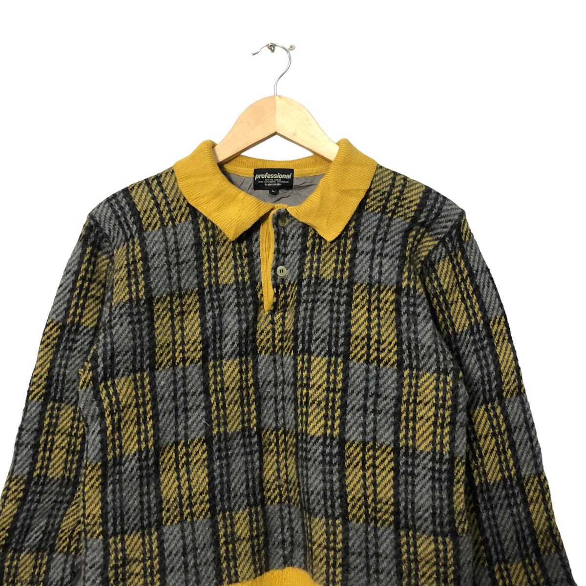 Dunlop Vintage Dunlop Plaid Polo Sweatshirt Size S / US 4 / IT 40 - 4 Thumbnail