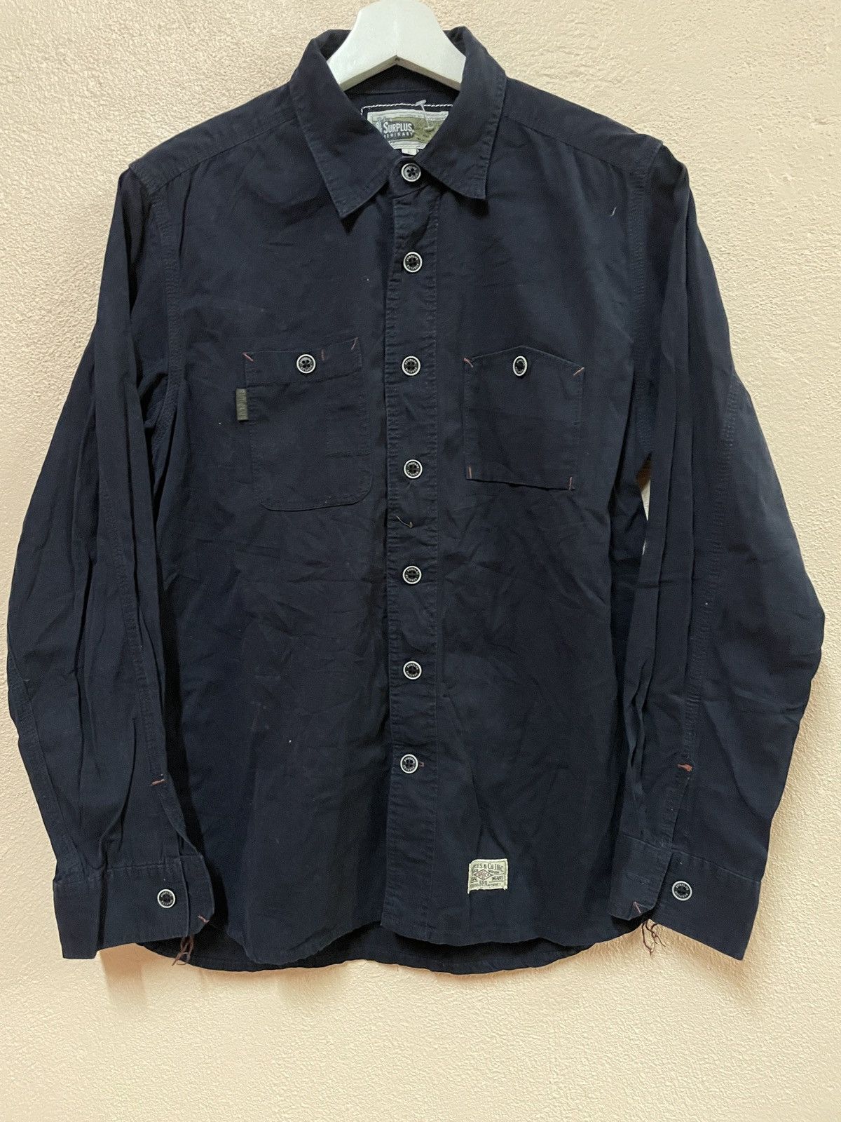 Surplus Research surplus Japan Seminary Side-seam Gusset Sanforized Military Size US M / EU 48-50 / 2 - 2 Thumbnail