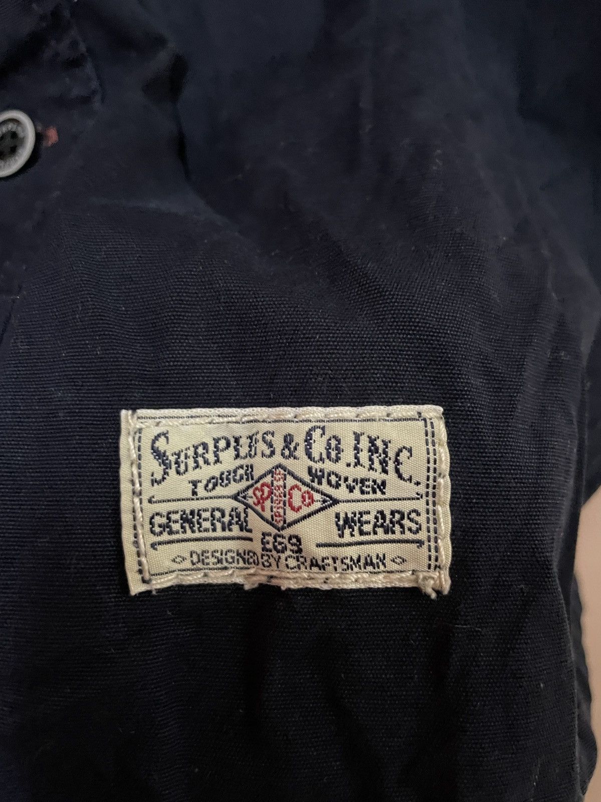 Surplus Research surplus Japan Seminary Side-seam Gusset Sanforized Military Size US M / EU 48-50 / 2 - 6 Thumbnail