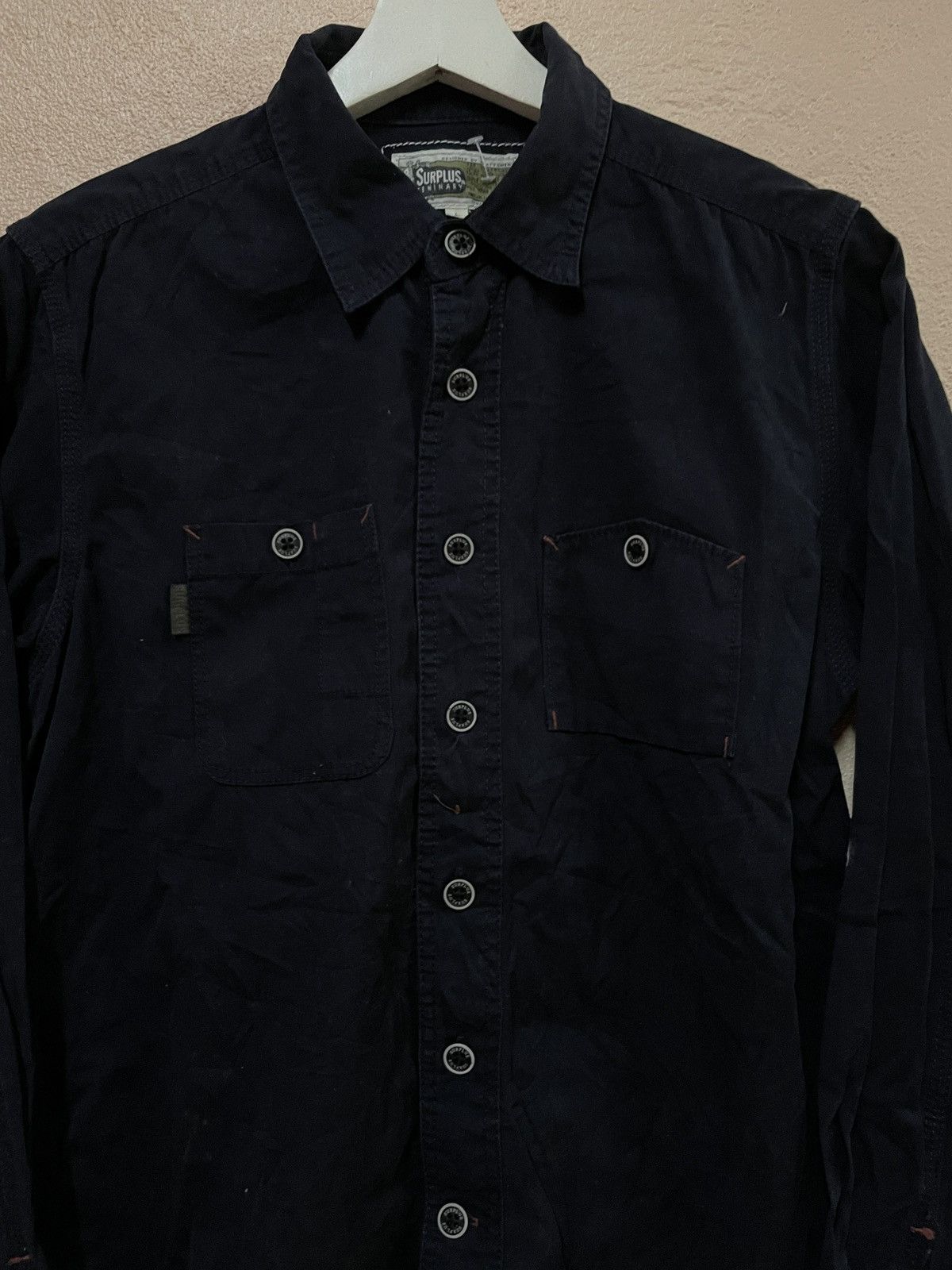 Surplus Research surplus Japan Seminary Side-seam Gusset Sanforized Military Size US M / EU 48-50 / 2 - 3 Thumbnail