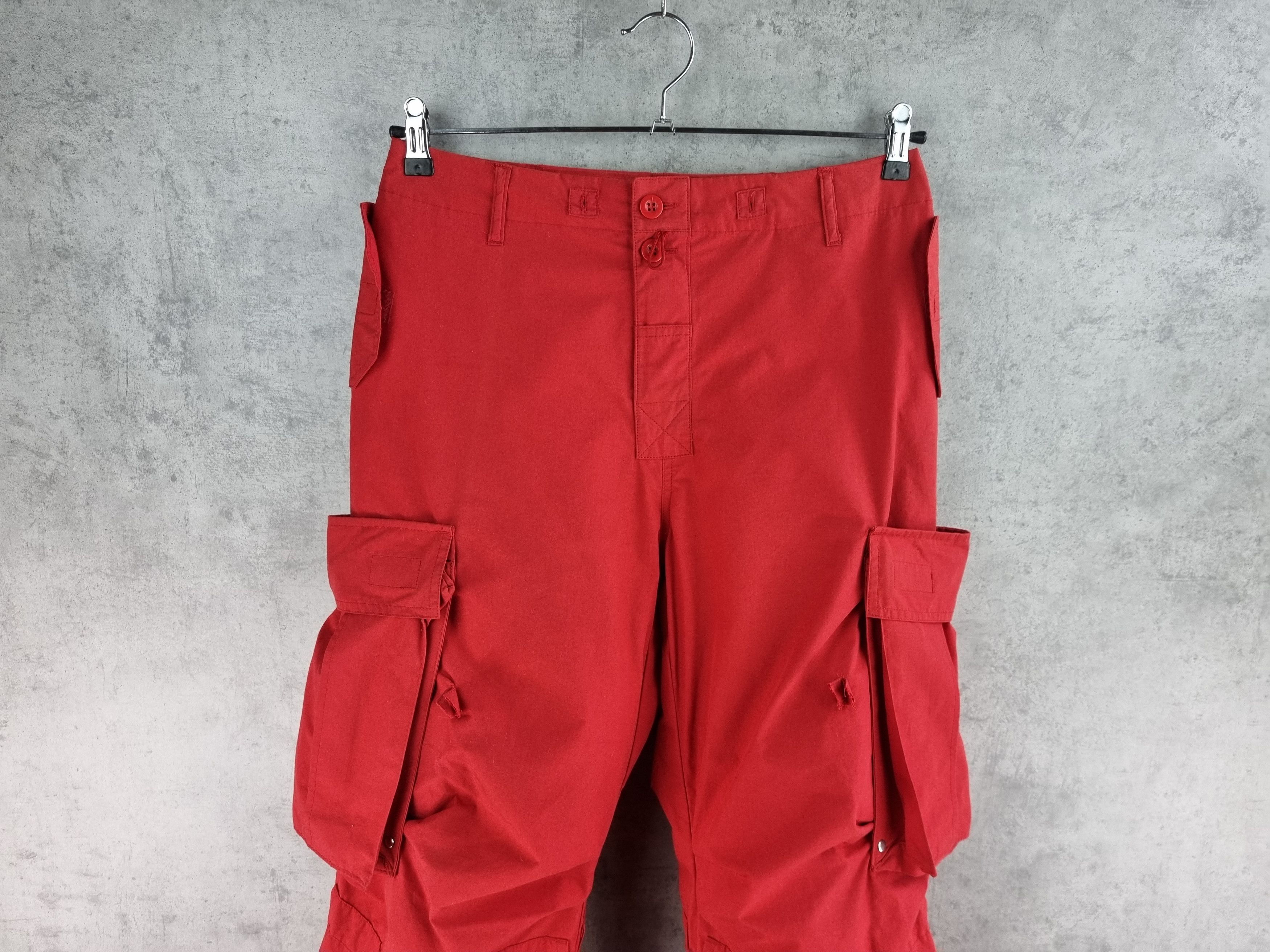 Japanese Brand × Seditionaries Rare Double Cargo Parachute Pants 4 pockets Size US 31 - 7 Thumbnail