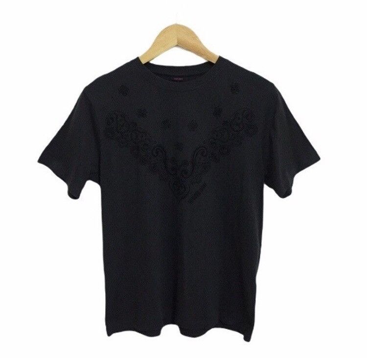 Japanese Brand NUMBER (N)INE TAKAHIRO MIYASHITA PAISLEY DESIGN LOGO T SHIRT Size US M / EU 48-50 / 2 - 1 Thumbnail