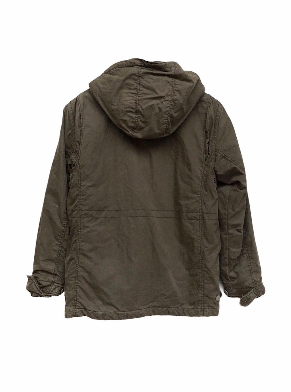 Gap × Japanese Brand × Vintage 🔥Gap Kids Multy Pocket Jacket With Hoodies Size US S / EU 44-46 / 1 - 2 Thumbnail