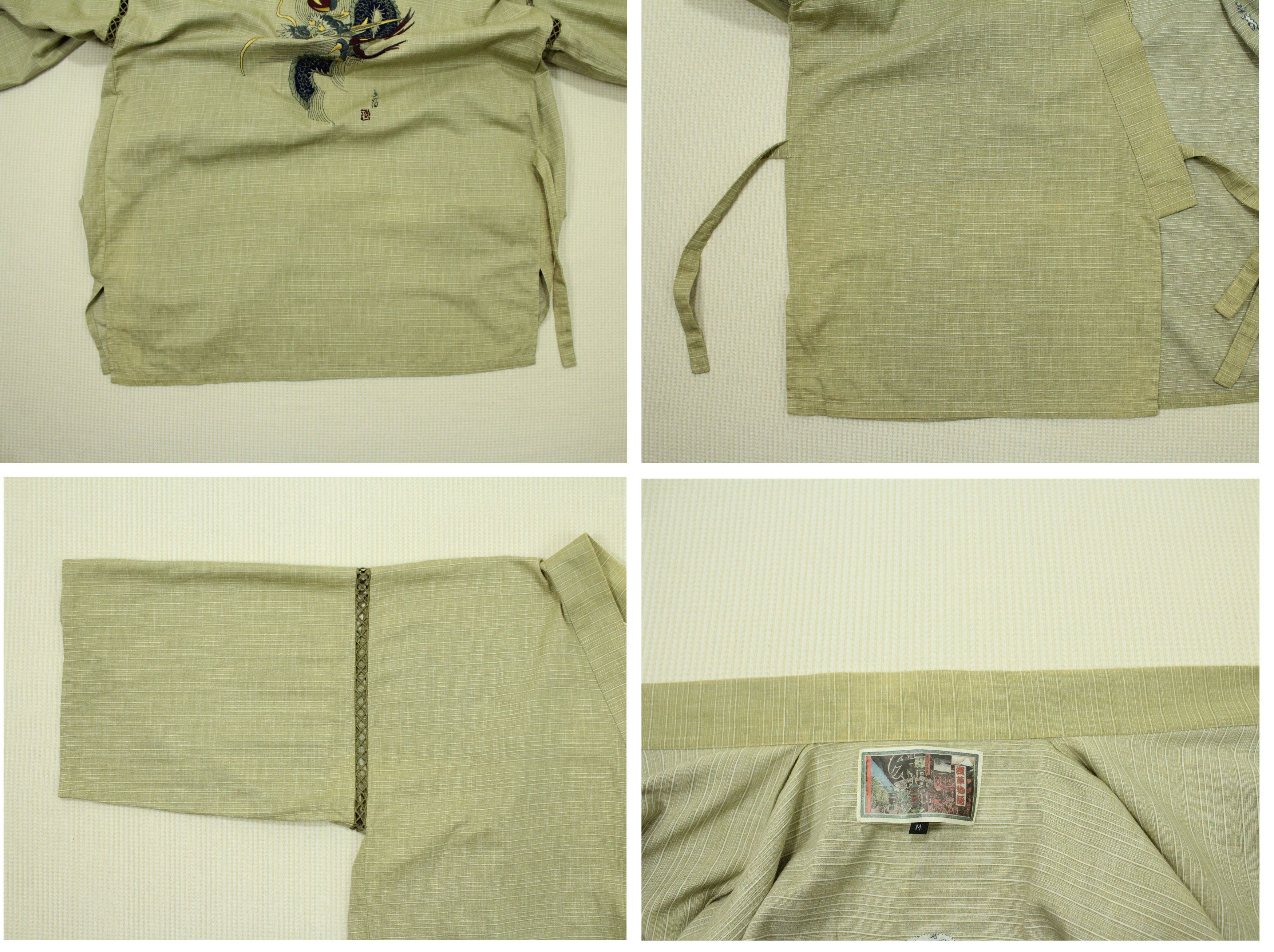 Japanese Brand KIMONO JACKET Dragon Embroidery Sanjuro Souvenir Jacket Size US M / EU 48-50 / 2 - 9 Thumbnail
