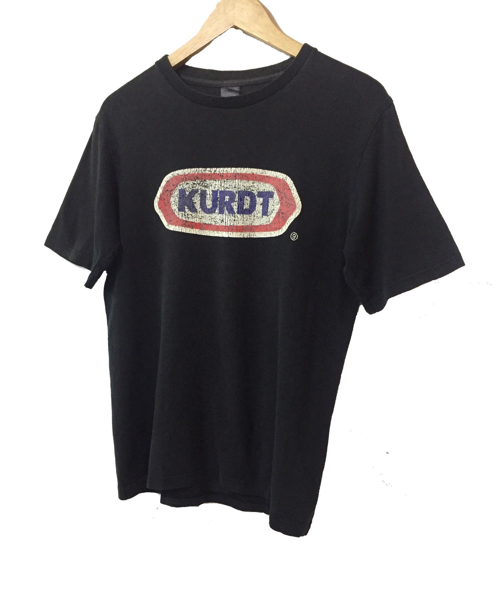 Number (N)ine NUMBER NINE KURDT FONT LOGO JAPANESE BRAND TSHIRT Size US M / EU 48-50 / 2 - 2 Thumbnail
