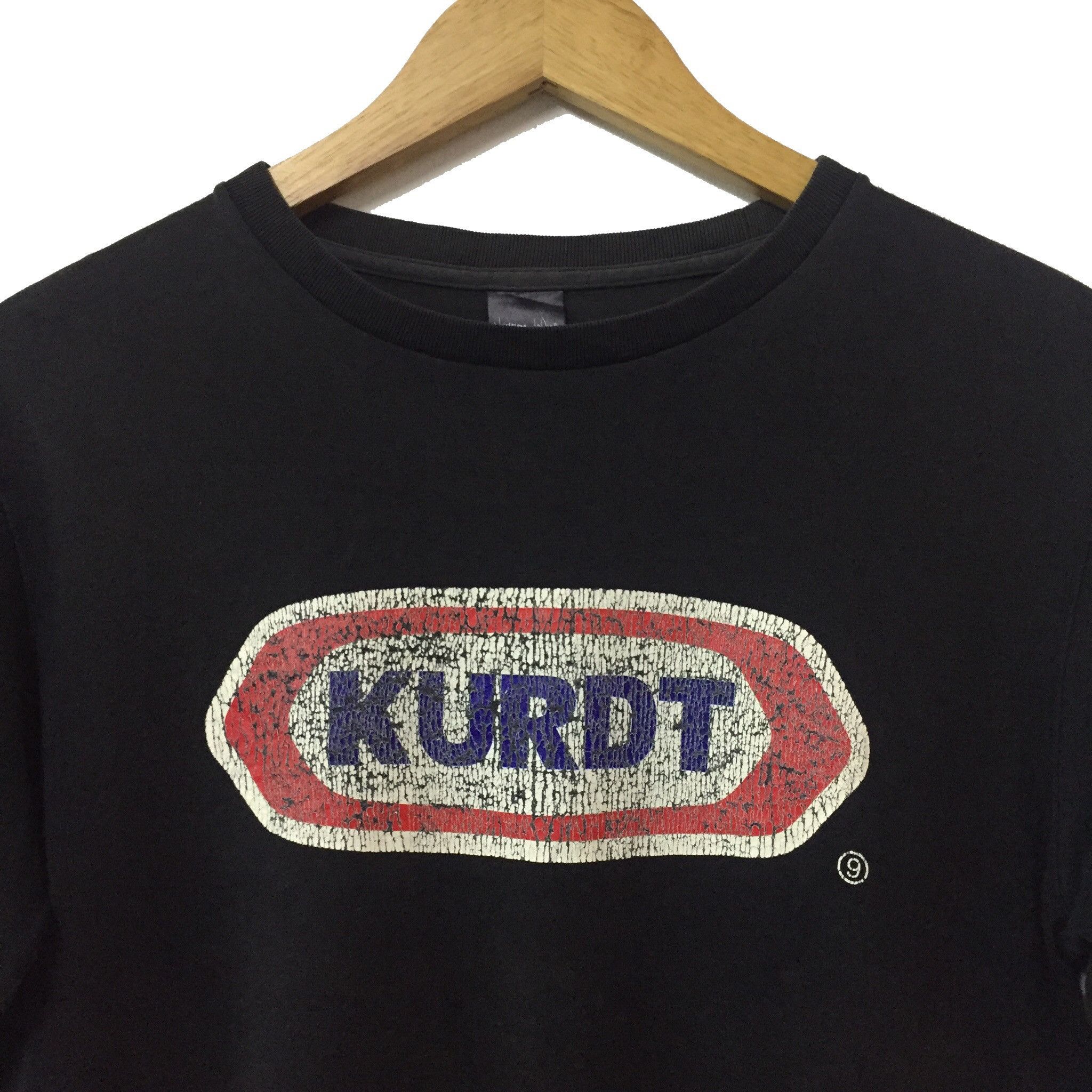 Number (N)ine NUMBER NINE KURDT FONT LOGO JAPANESE BRAND TSHIRT Size US M / EU 48-50 / 2 - 3 Thumbnail