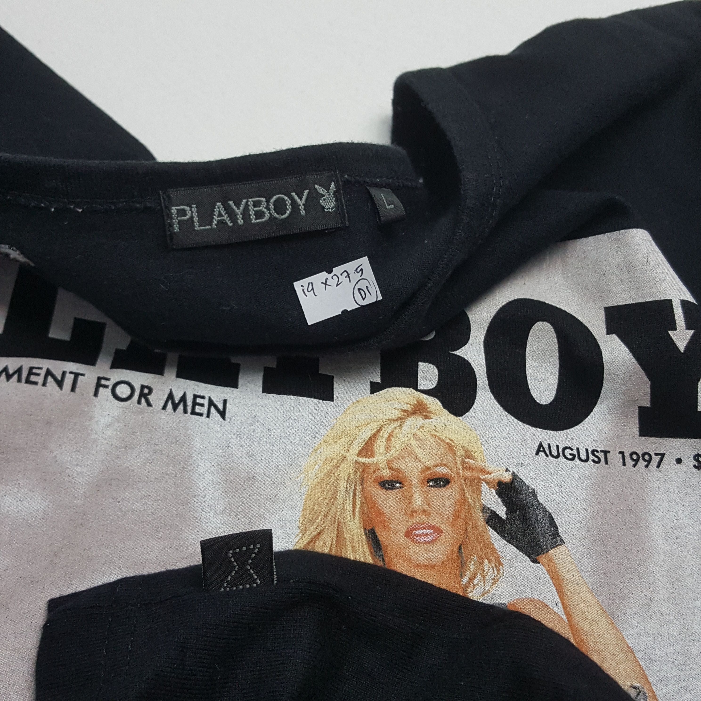 Playboy × Vintage Vintage PLAYBOY Entertainment For Man 1997 Magazine T-Shirt Size US M / EU 48-50 / 2 - 2 Thumbnail