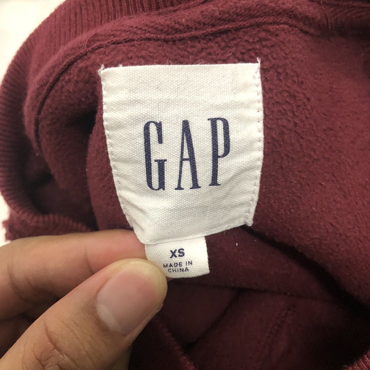 Gap Vintage Gap Crewneck Plain Fleece Sweatshirt Size US M / EU 48-50 / 2 - 9 Thumbnail